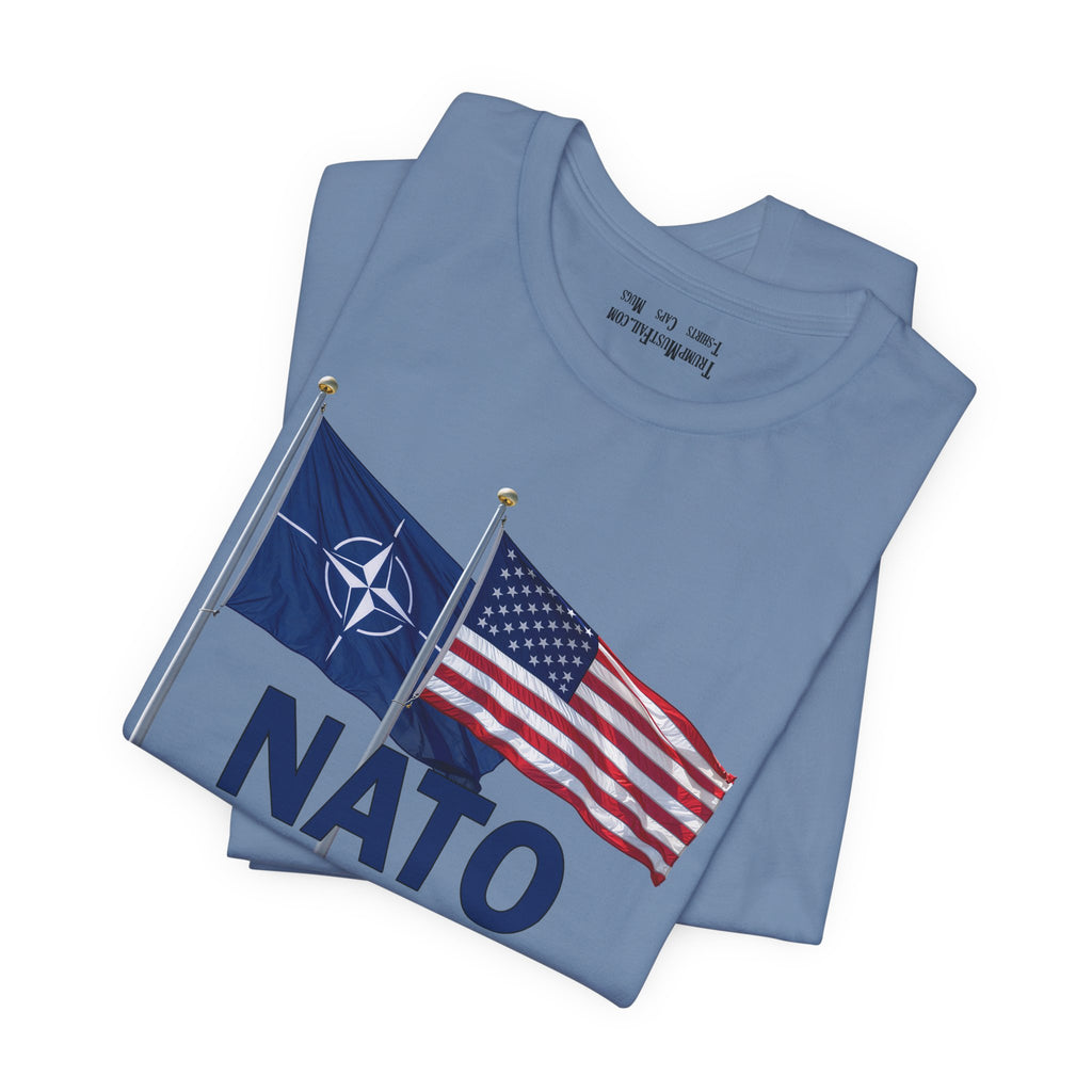 NATO STRONG T-SHIRT/STEEL BLUE