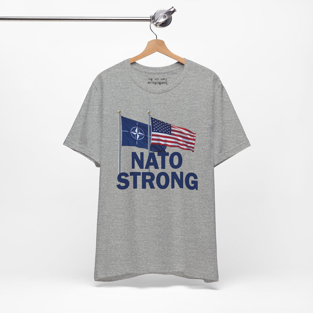 NATO STRONG T-SHIRT/ATHLETIC HEATHER
