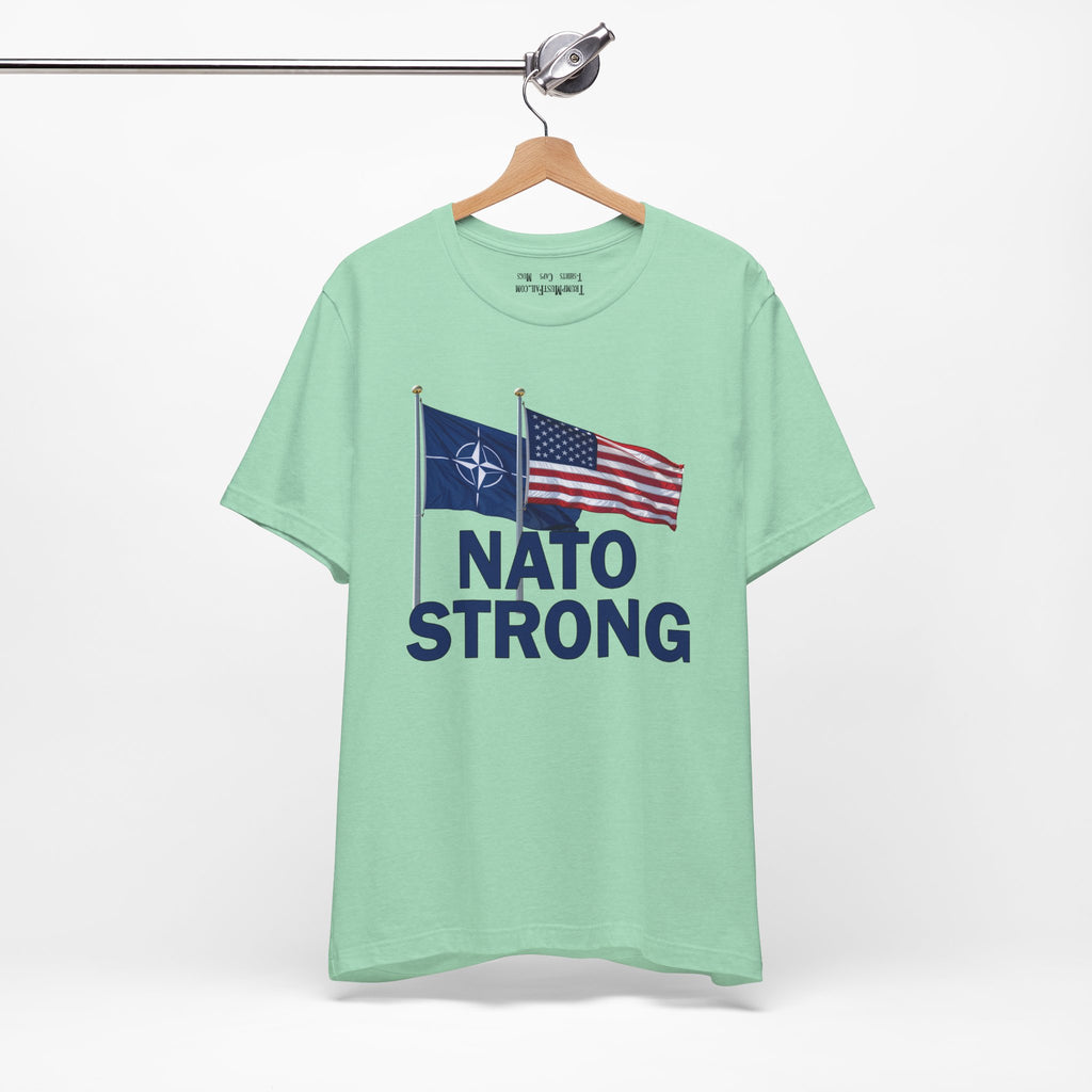 NATO STRONG T-SHIRT/HEATHER MINT