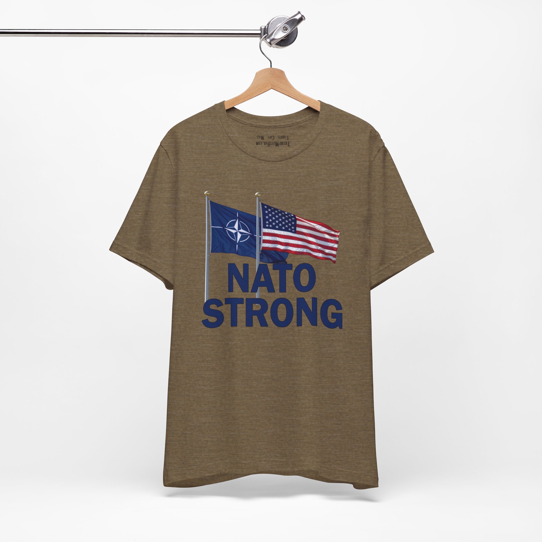 NATO STRONG T-SHIRT/HEATHER OLIVE