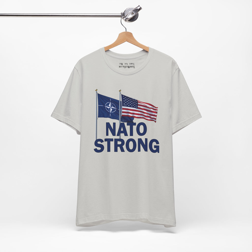 NATO STRONG T-SHIRT/SILVER