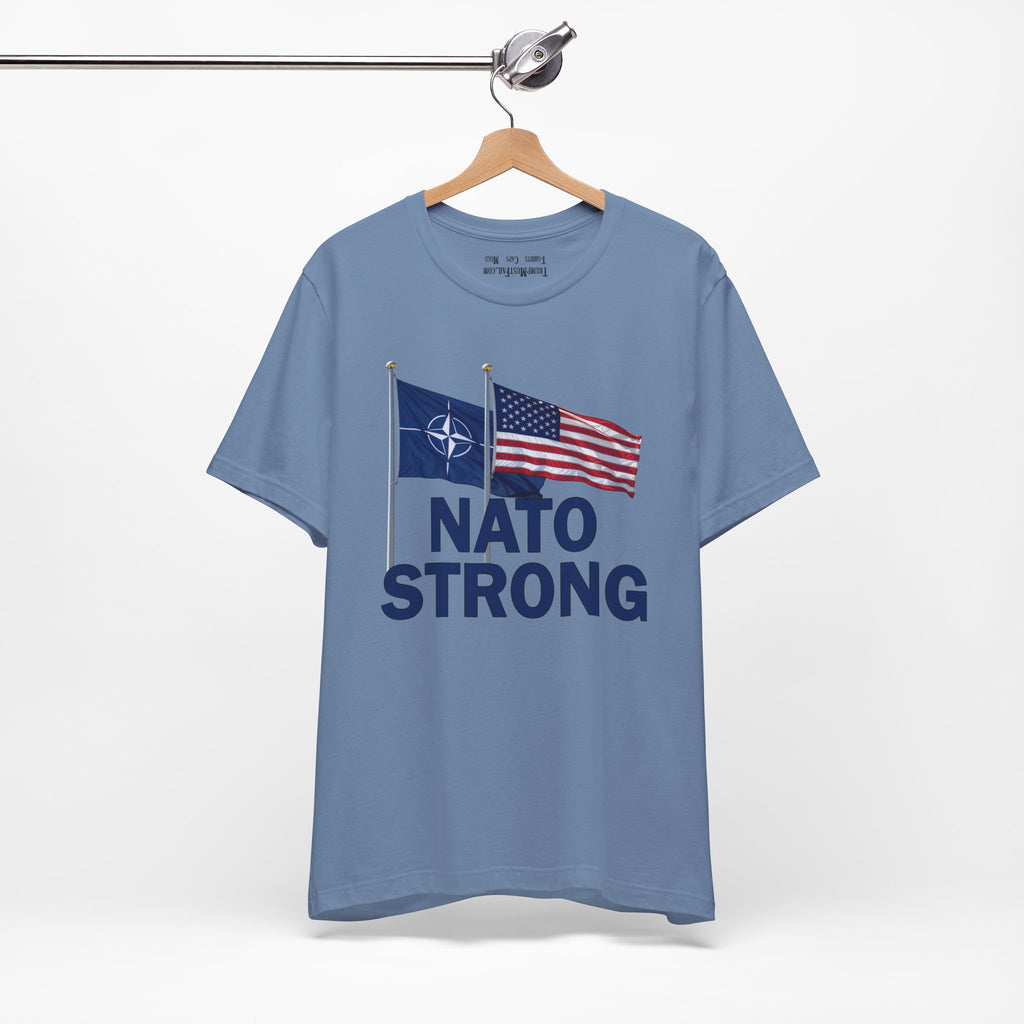 NATO STRONG T-SHIRT/STEEL BLUE
