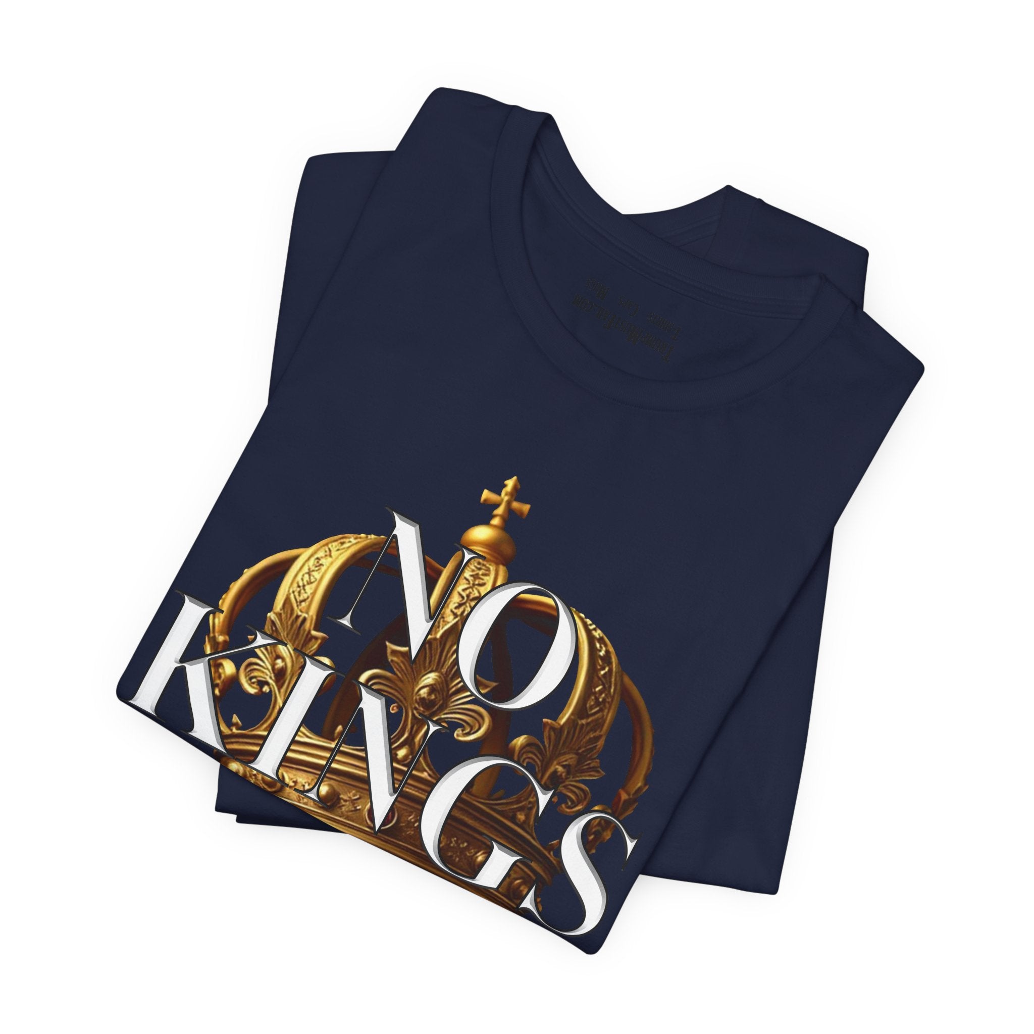 NO KINGS CROWN T-SHIRT/NAVY