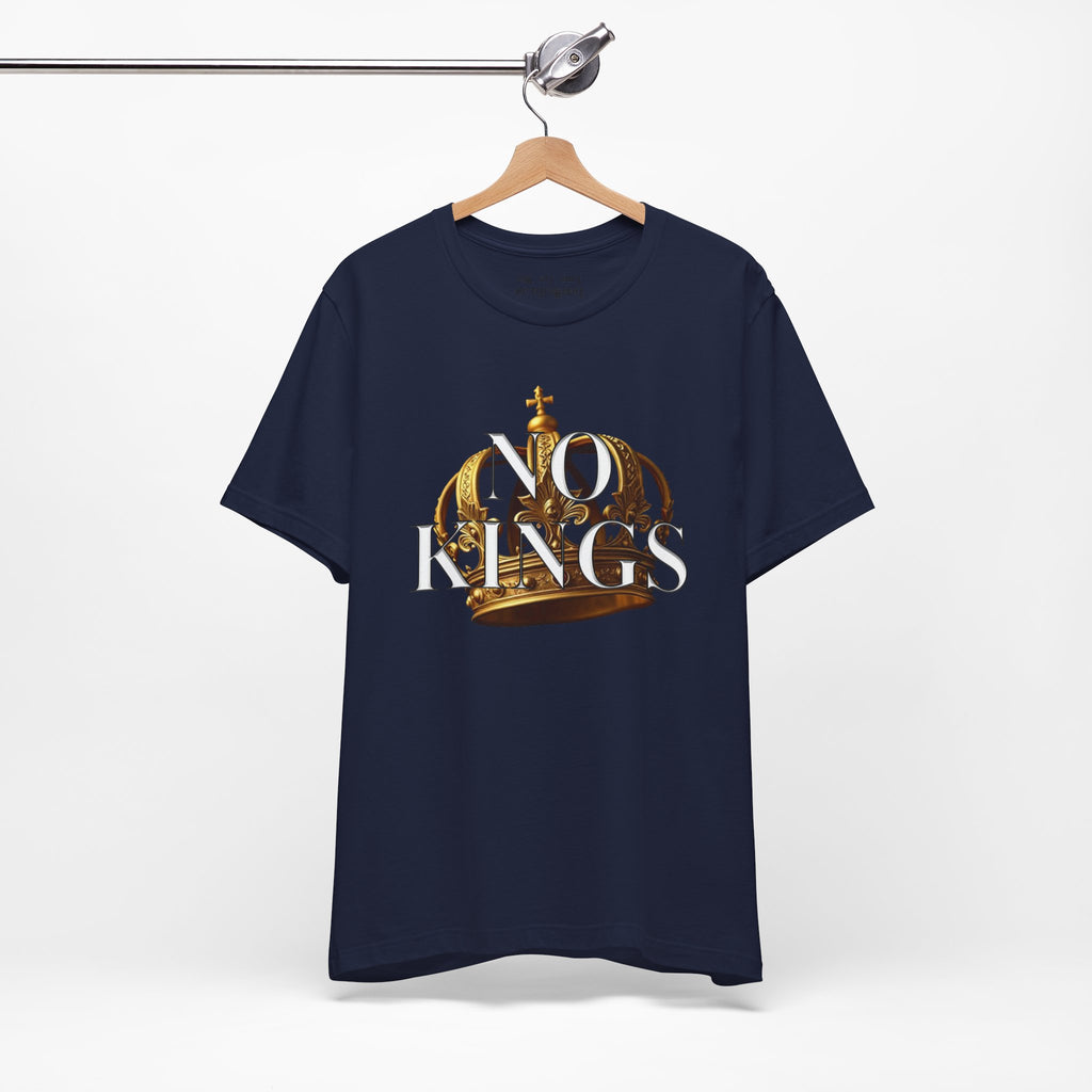 NO KINGS CROWN T-SHIRT/NAVY