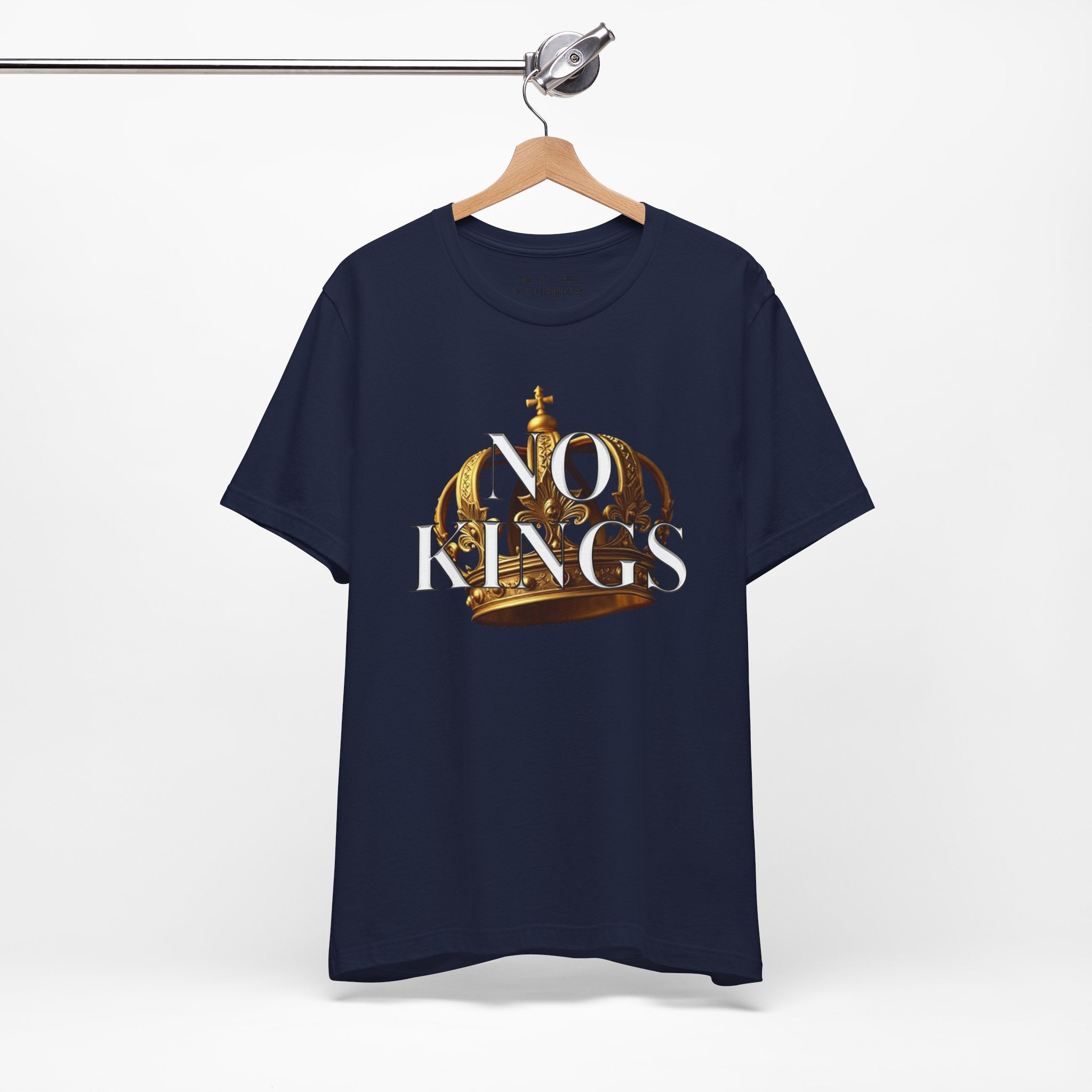 NO KINGS CROWN T-SHIRT/NAVY