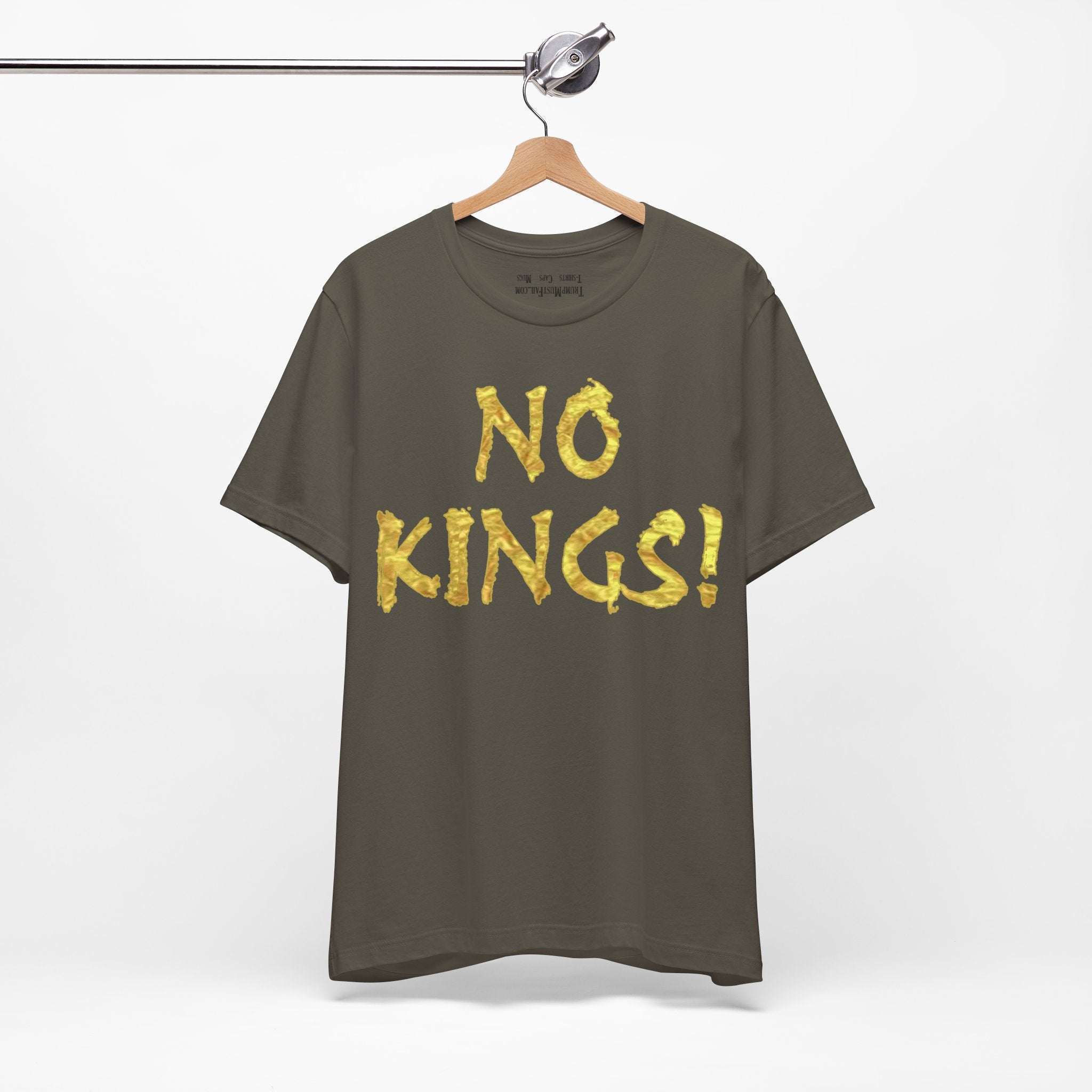 NO KINGS GOLD T-SHIRT/ARMY