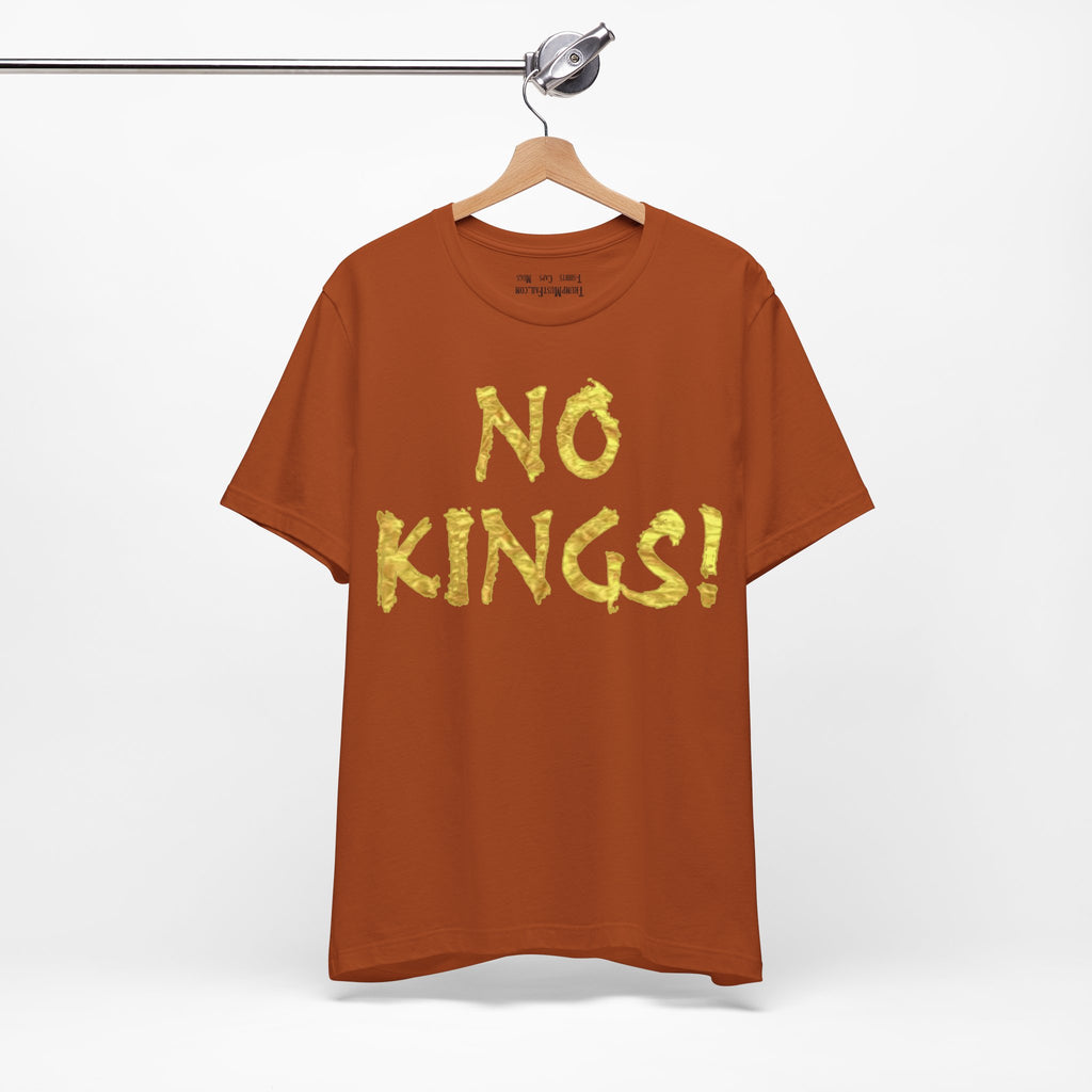 NO KINGS GOLD T-SHIRT/AUTUMN