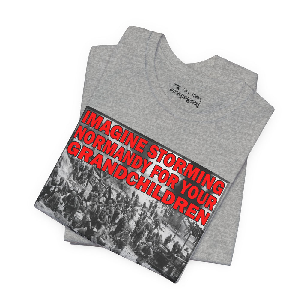 NORMANDY T-SHIRT/ATHLETIC HEATHER