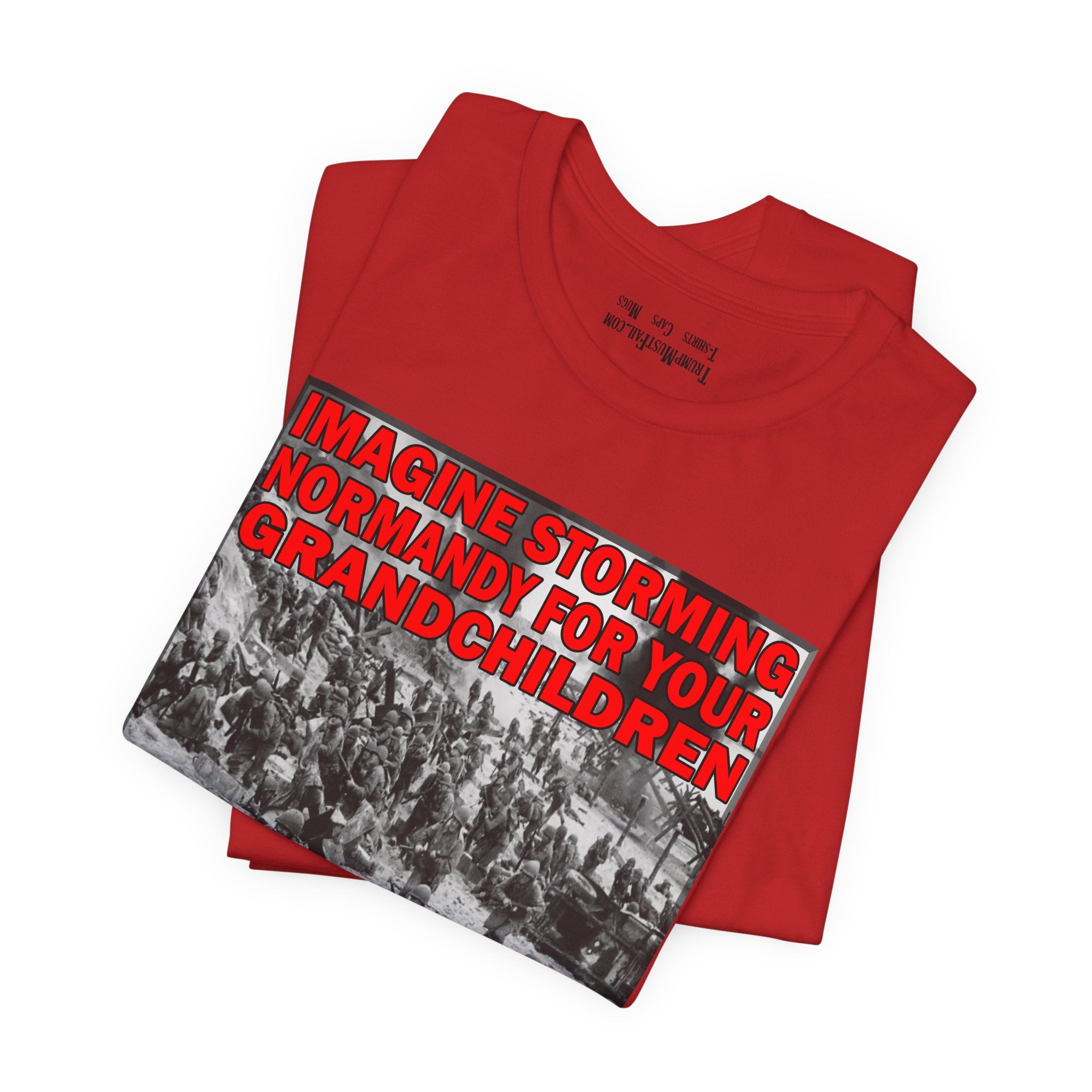 NORMANDY T-SHIRT/RED