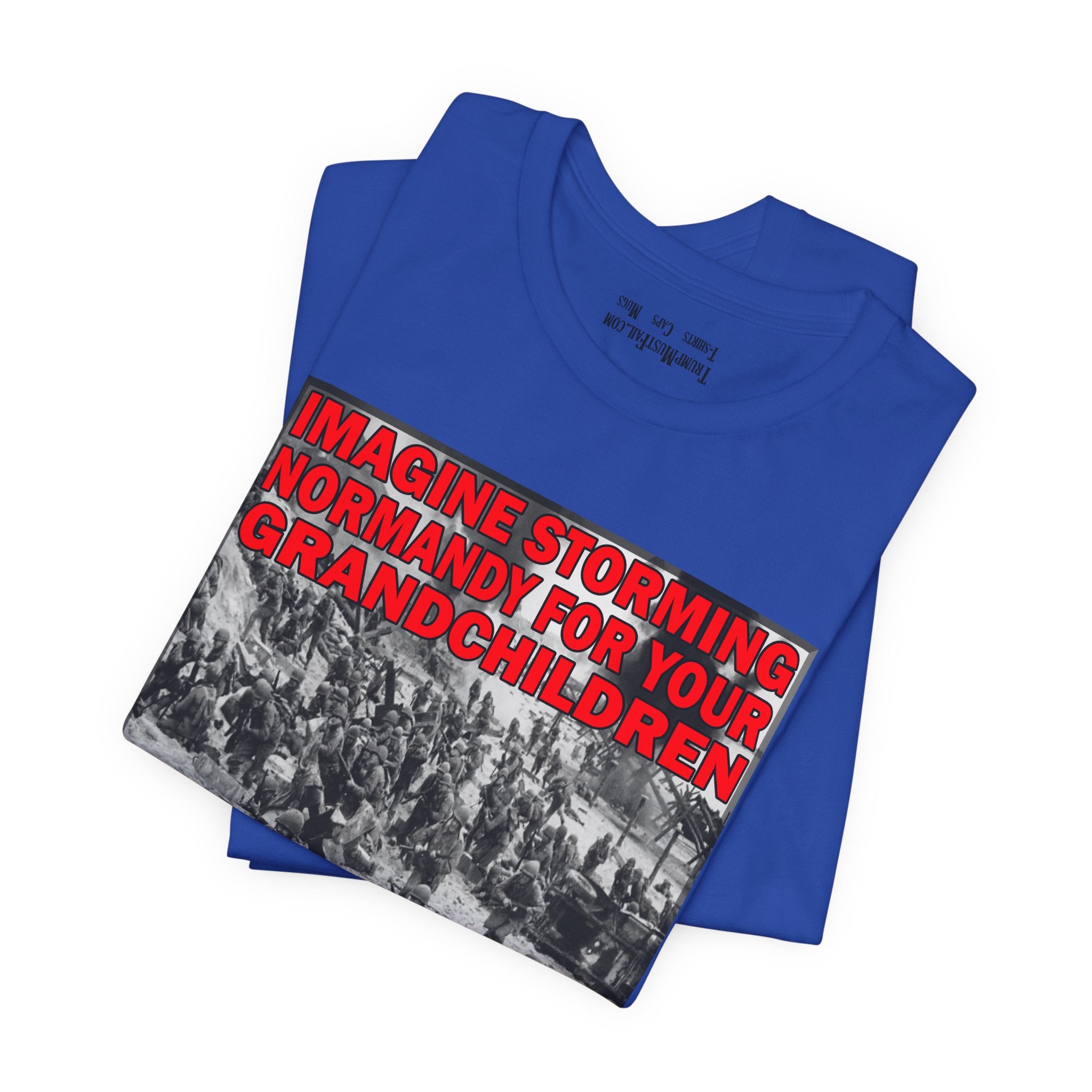 NORMANDY T-SHIRT/TRUE ROYAL