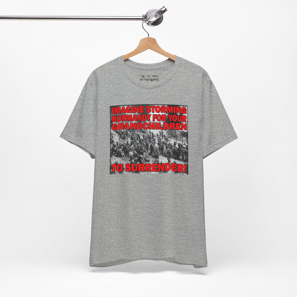 NORMANDY T-SHIRT/ATHLETIC HEATHER
