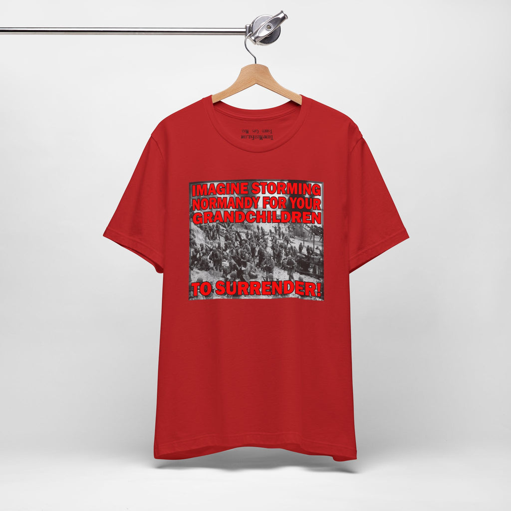 NORMANDY T-SHIRT/RED