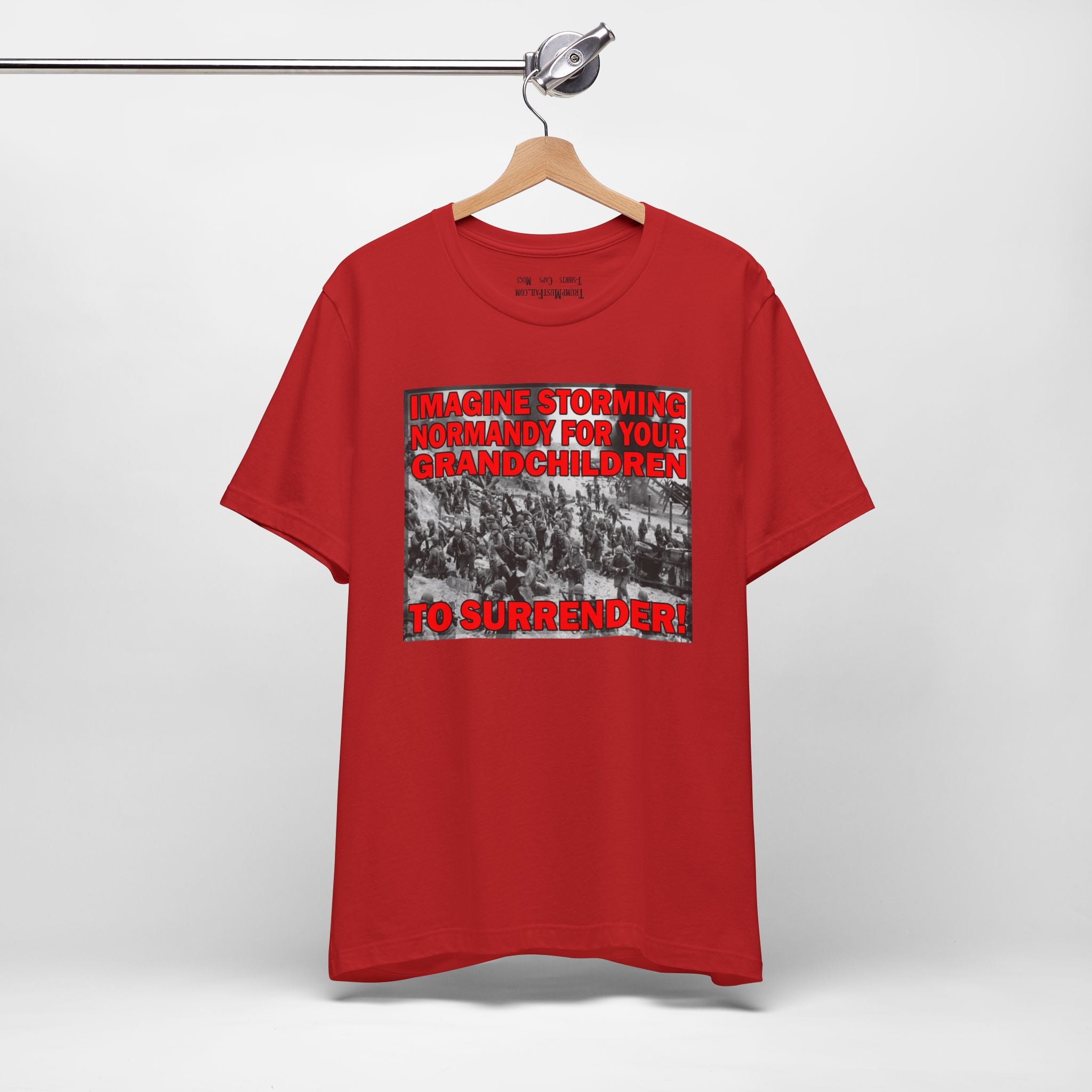 NORMANDY T-SHIRT/RED