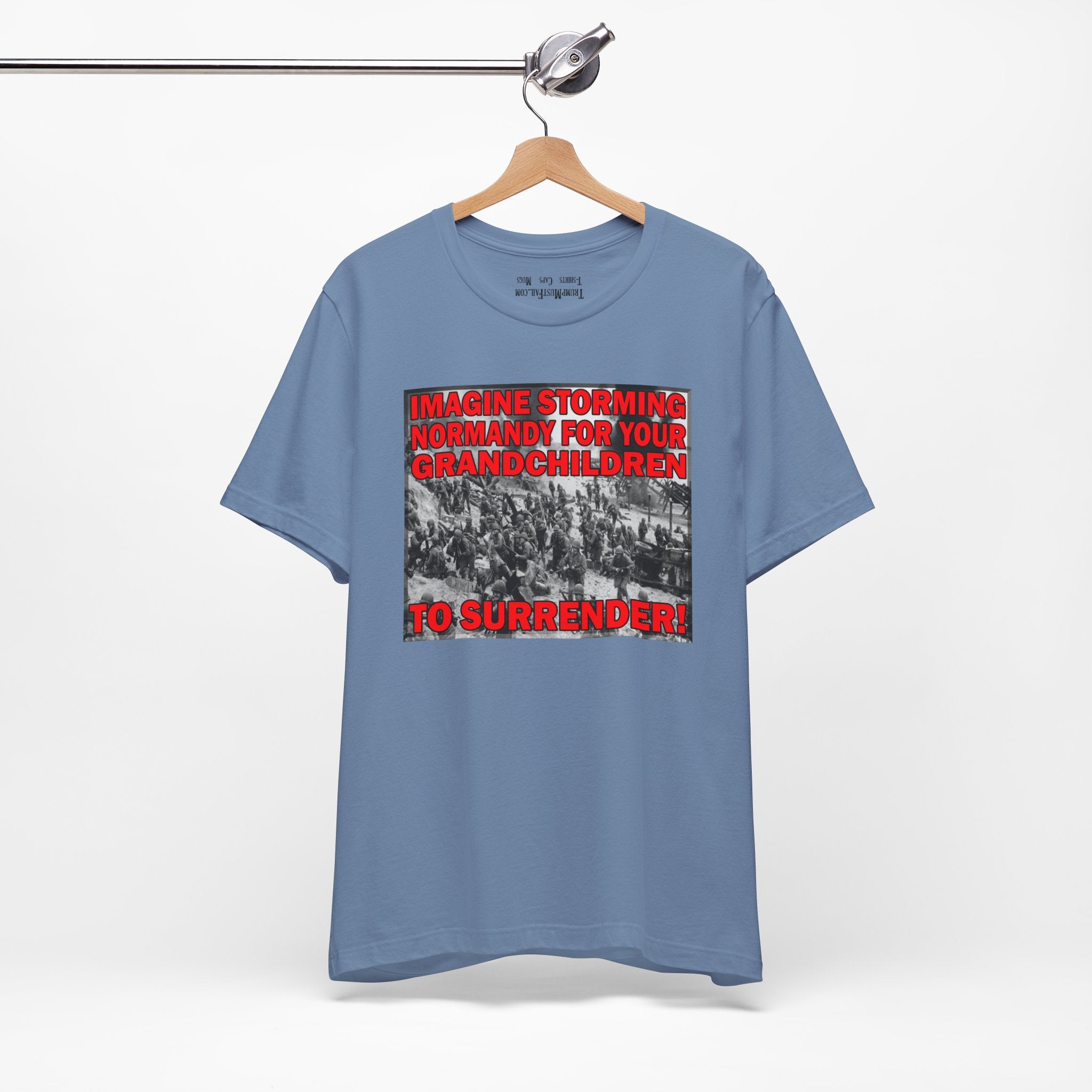 NORMANDY T-SHIRT/STEEL BLUE