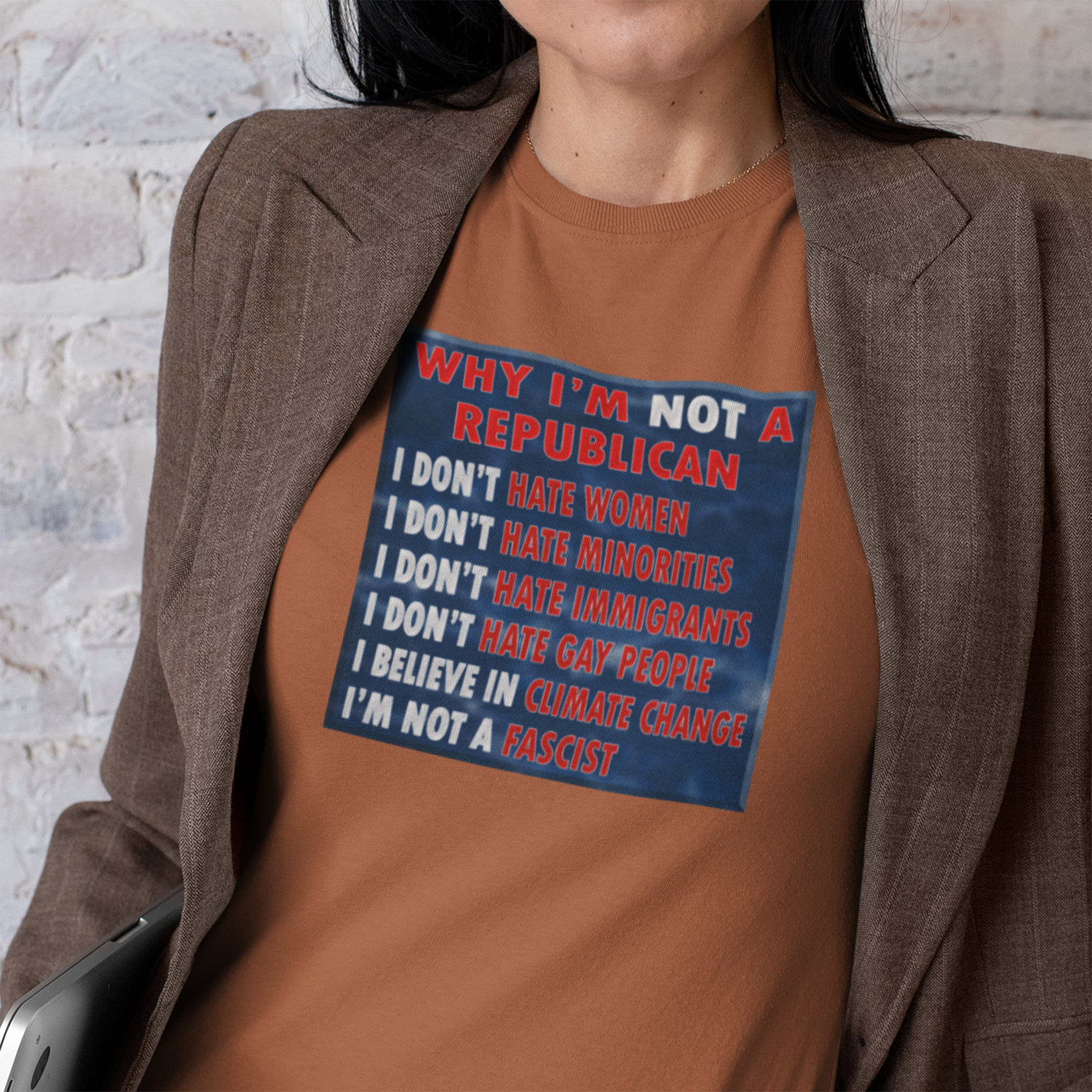 NOT REPUBLICAN T-SHIRT/AUTUMN