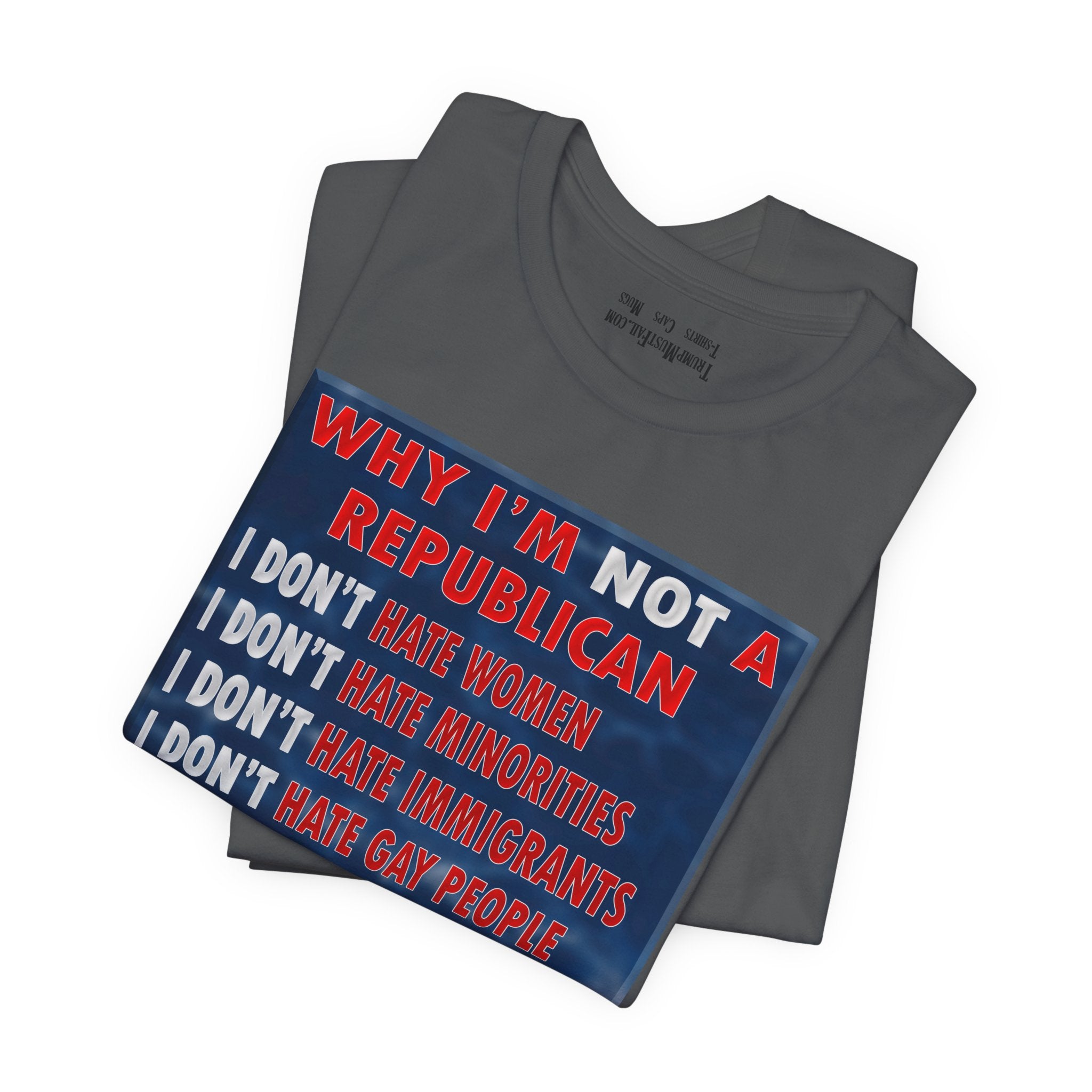 NOT REPUBLICAN T-SHIRT/ASPHALT