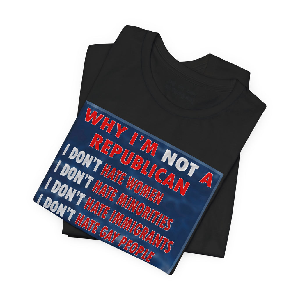 NOT REPUBLICAN T-SHIRT/BLACK