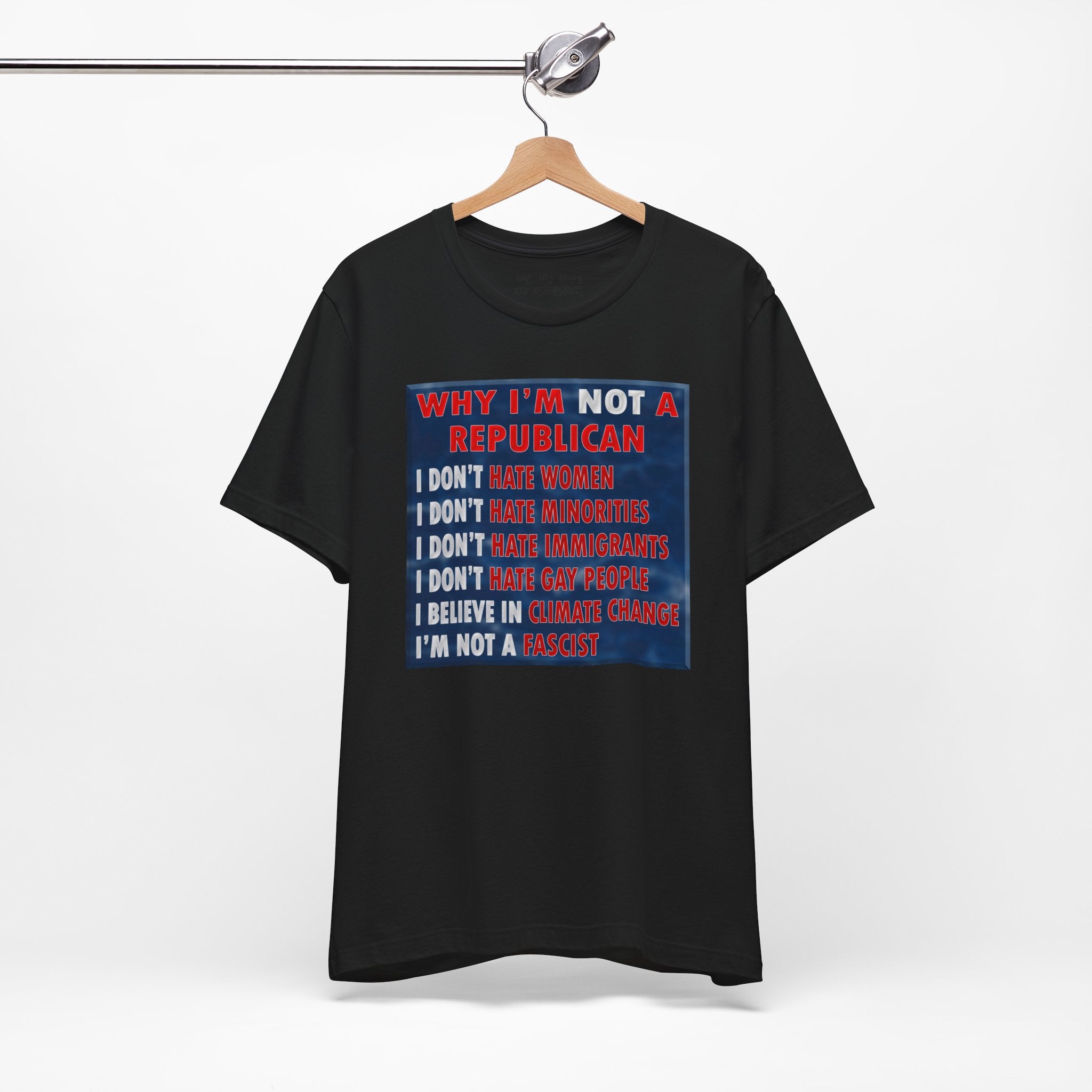 NOT REPUBLICAN T-SHIRT/BLACK