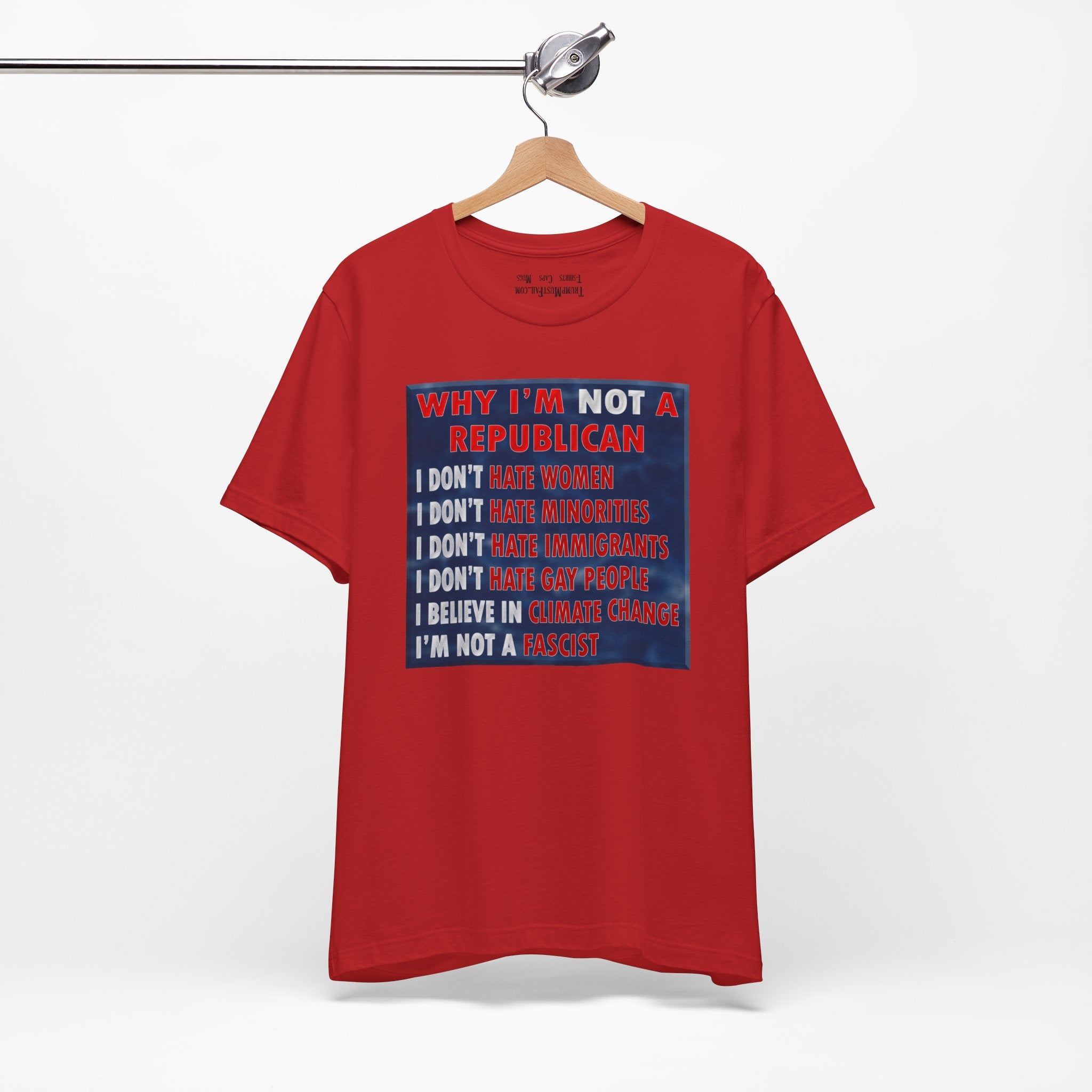 NOT REPUBLICAN T-SHIRT/RED