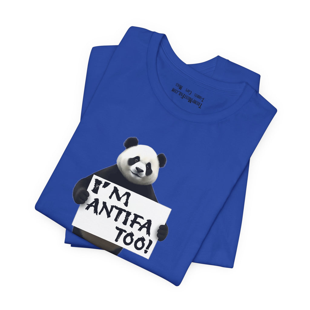 I'M ANTIFA TOO T-SHIRT/TRUE ROYAL
