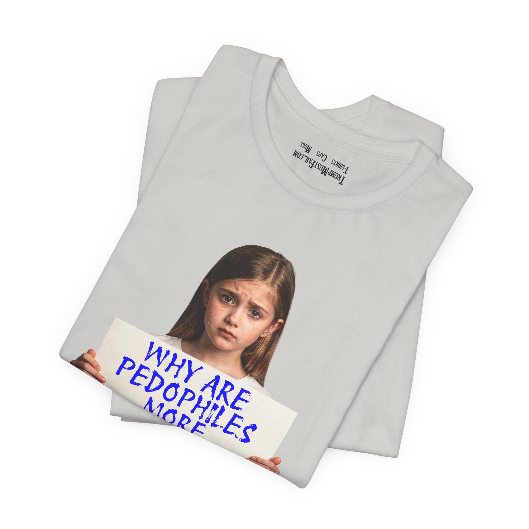 PEDOPHILES T-SHIRT/SILVER