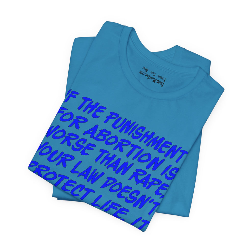 PUNISHMENT T-SHIRT/AQUA