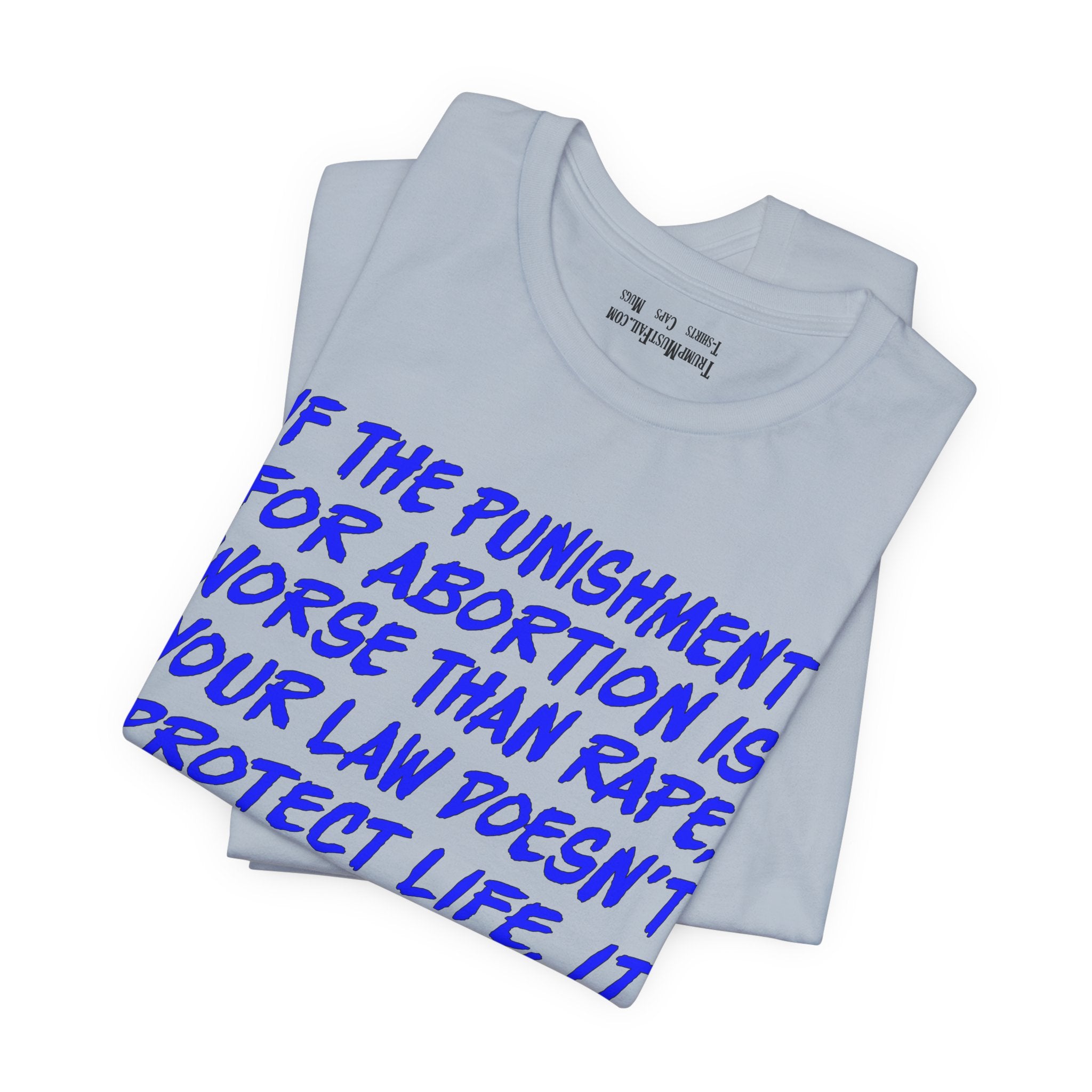 PUNISHMENT T-SHIRT/LIGHT BLUE