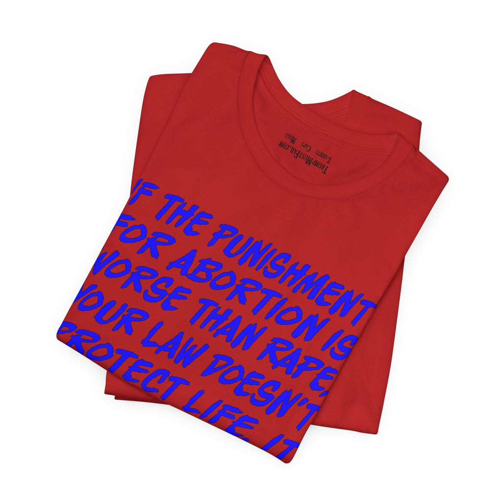 PUNISHMENT T-SHIRT/RED