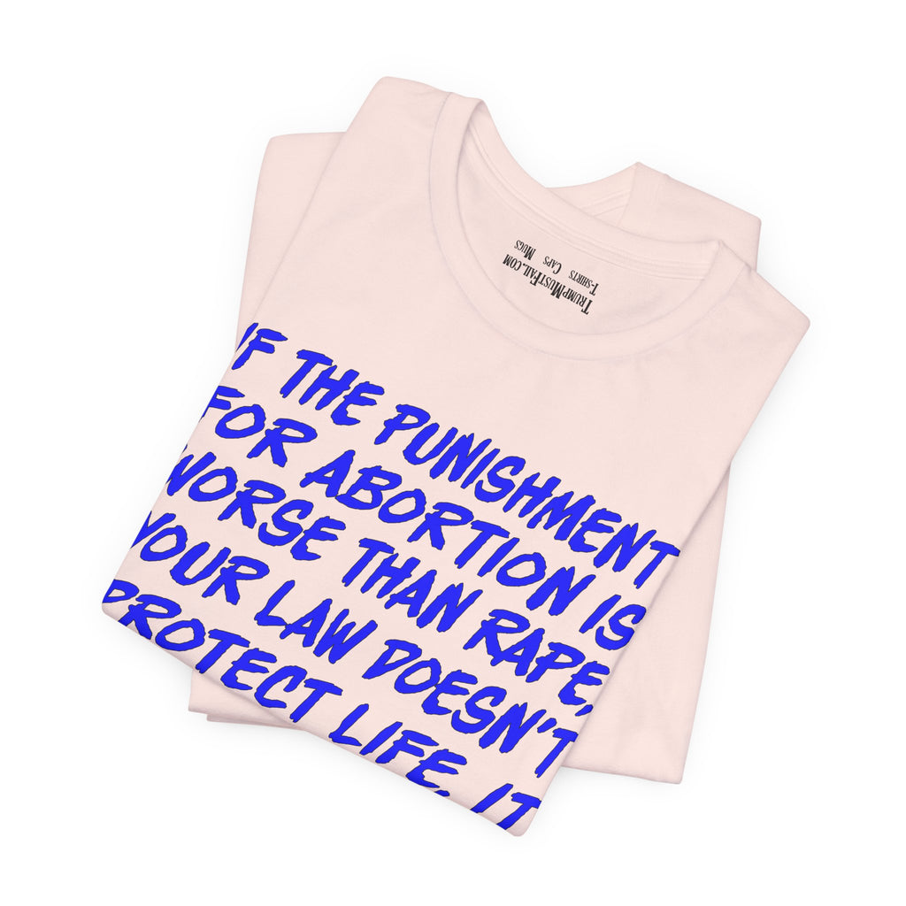 PUNISHMENT T-SHIRT/SOFT PINK