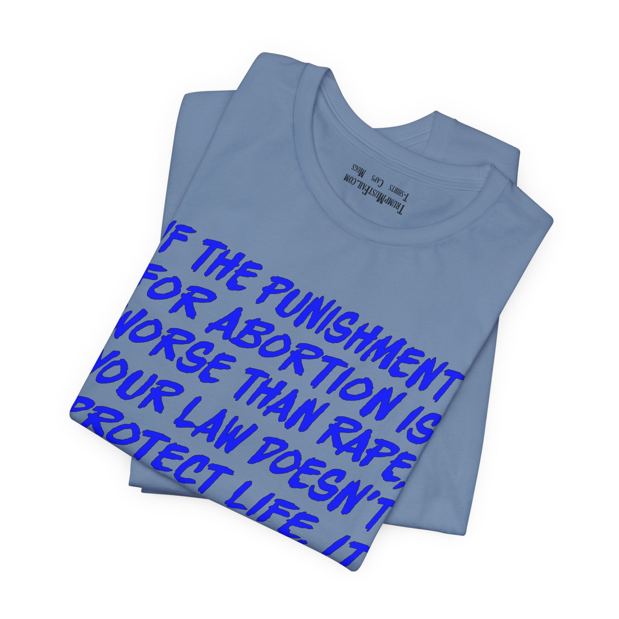 PUNISHMENT T-SHIRT/STEEL BLUE