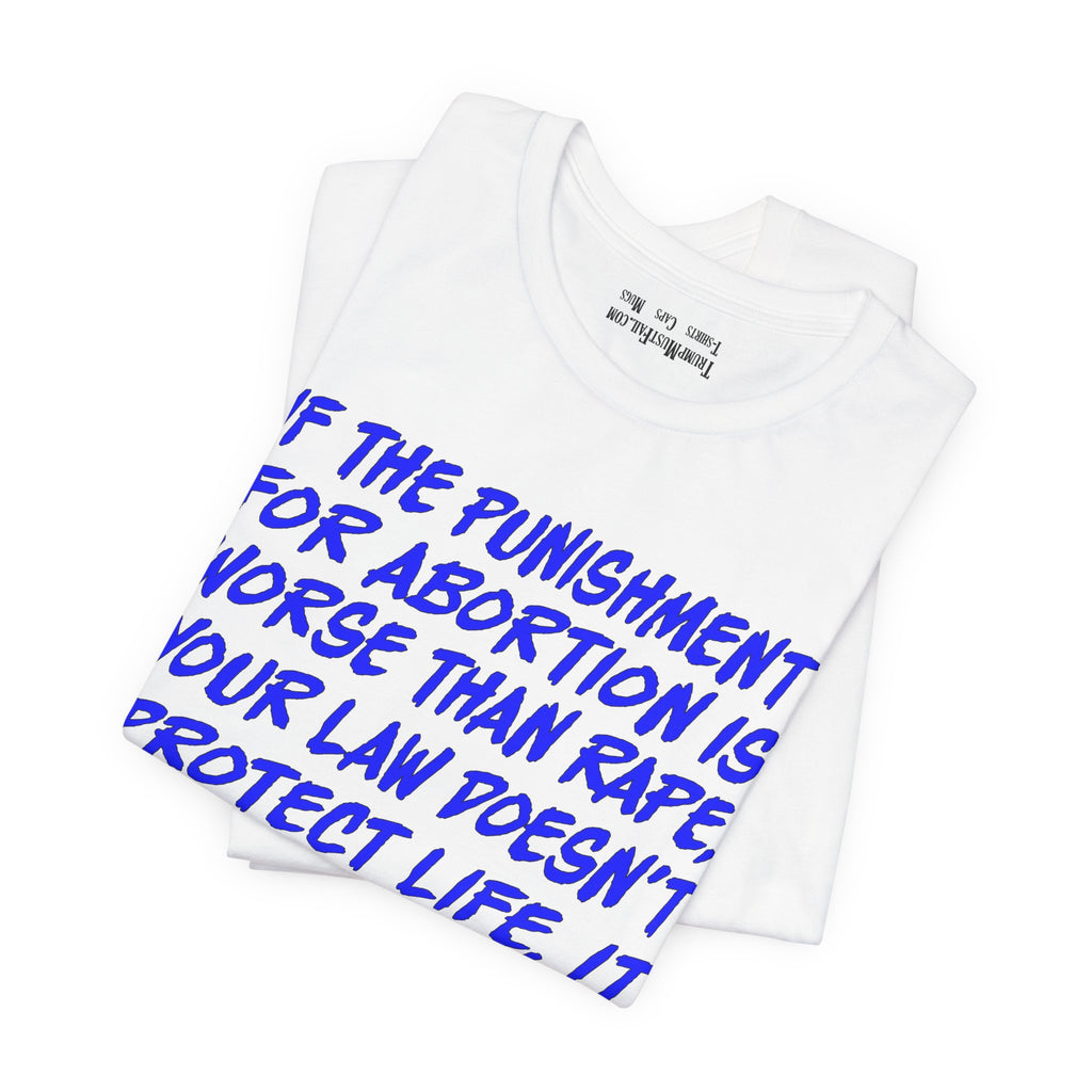 PUNISHMENT T-SHIRT/WHITE