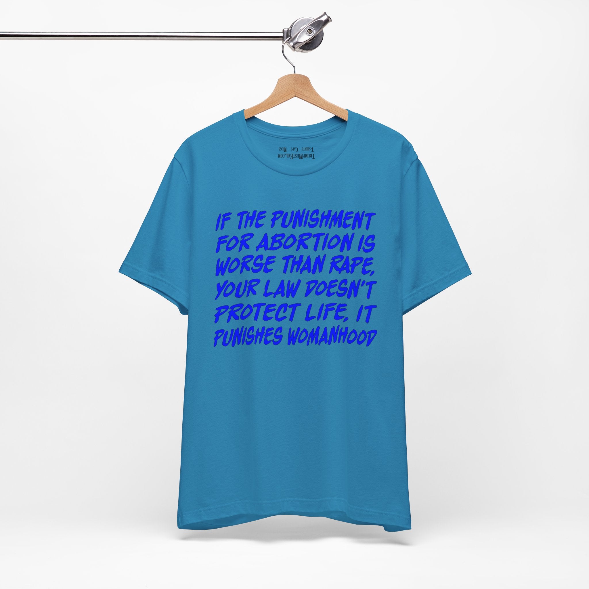 PUNISHMENT T-SHIRT/AQUA