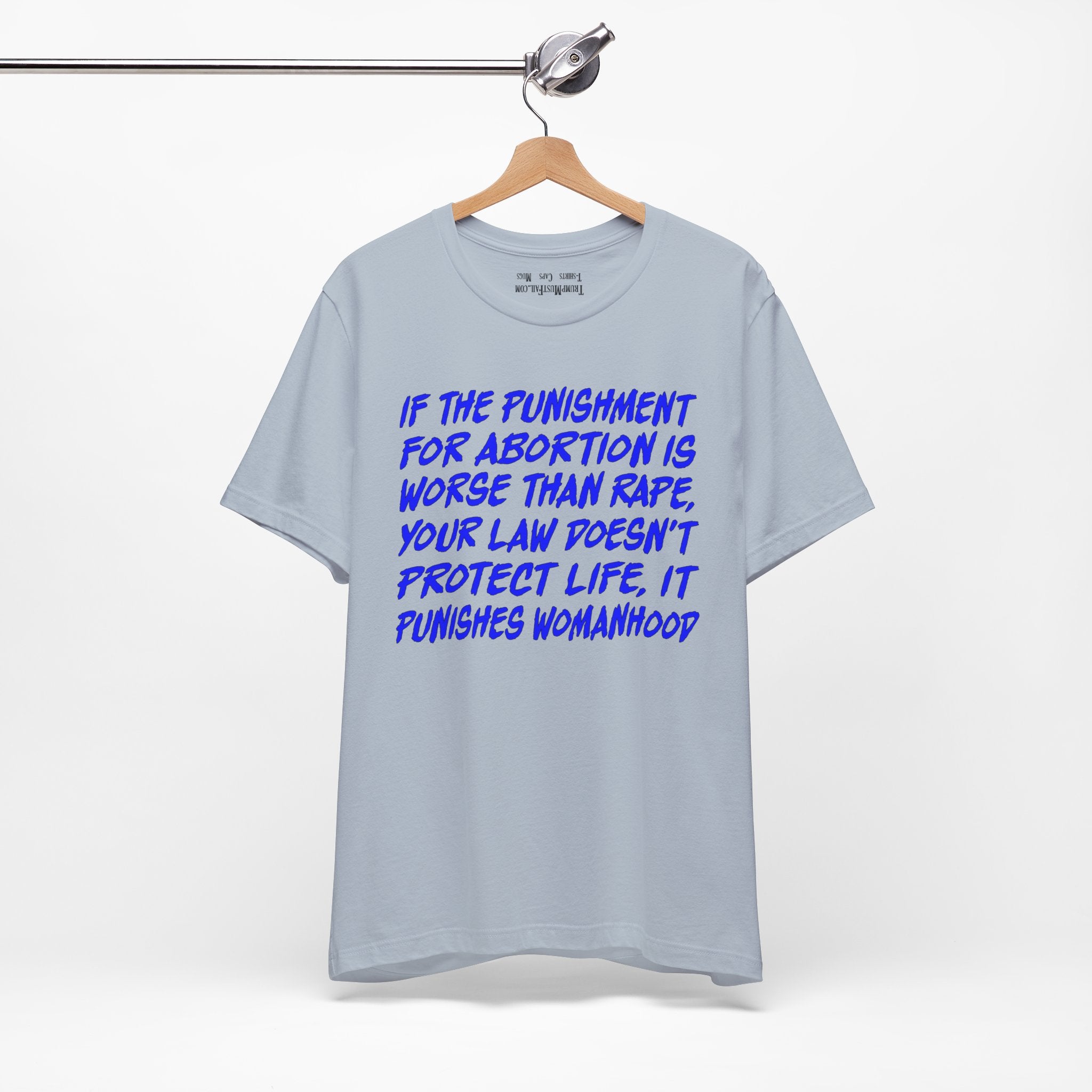PUNISHMENT T-SHIRT/LIGHT BLUE