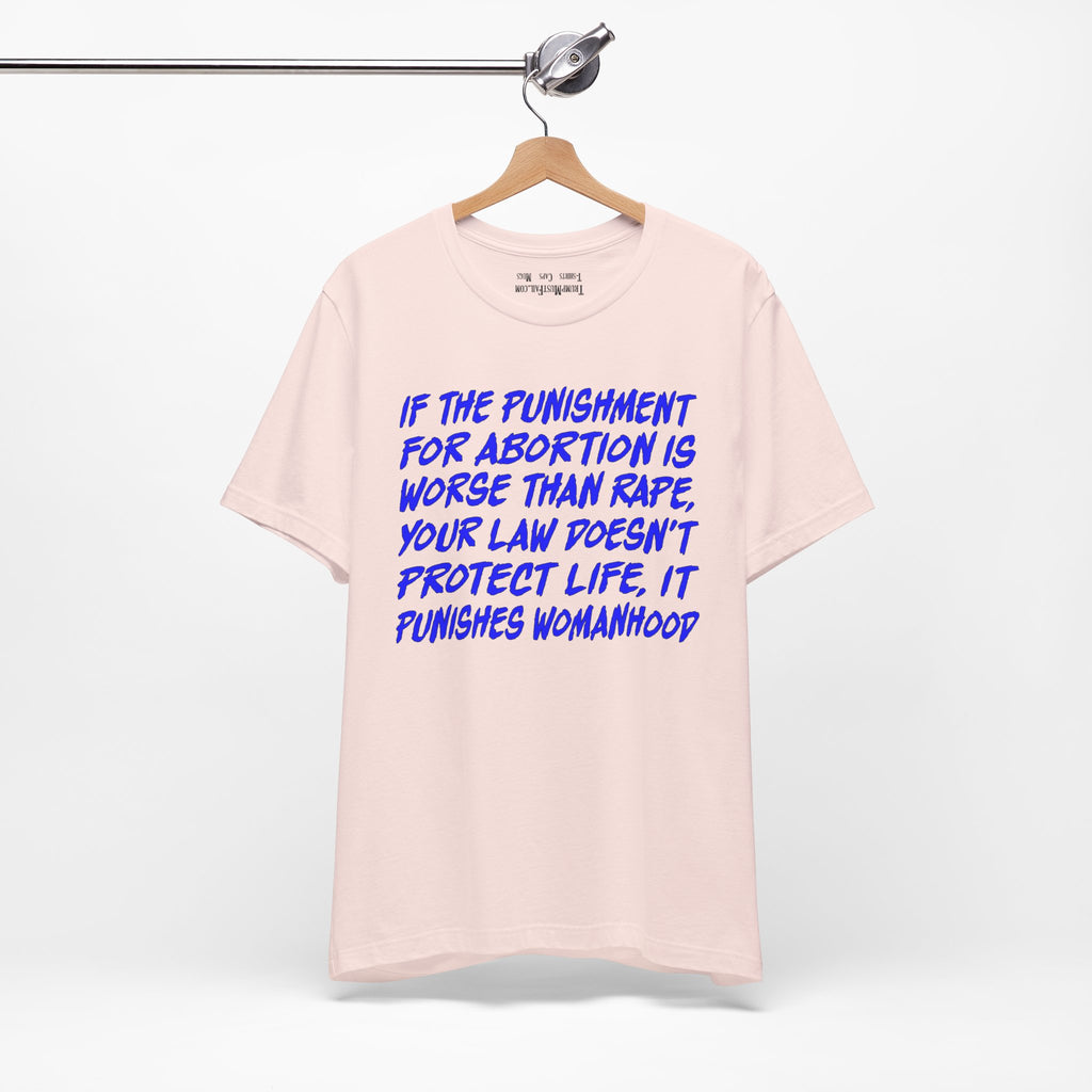 PUNISHMENT T-SHIRT/SOFT PINK