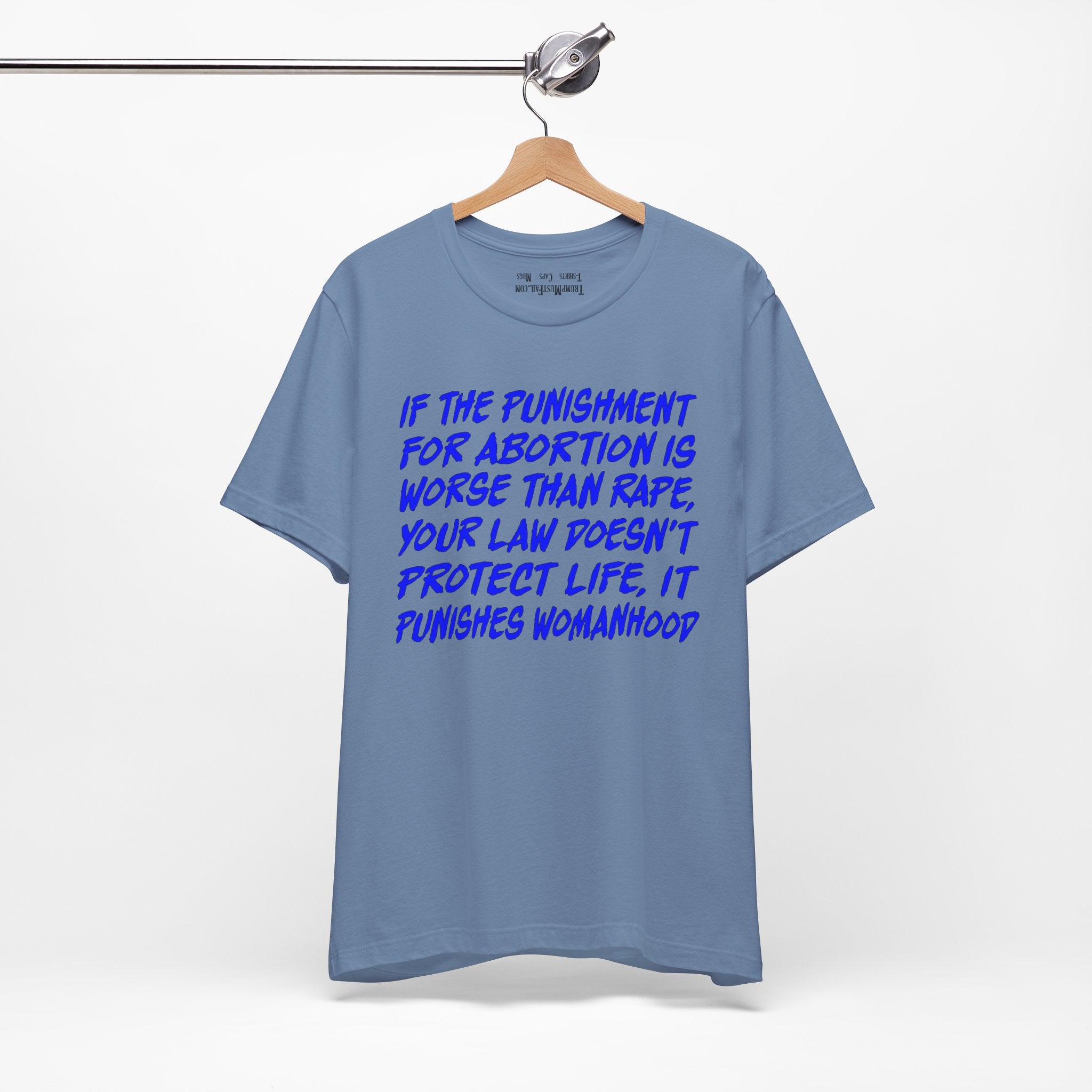 PUNISHMENT T-SHIRT/STEEL BLUE