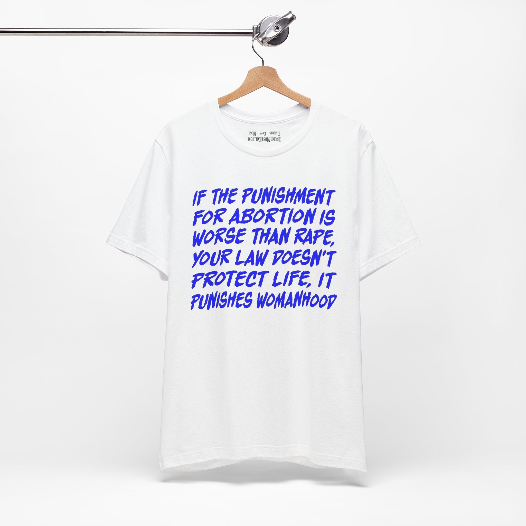 PUNISHMENT T-SHIRT/WHITE
