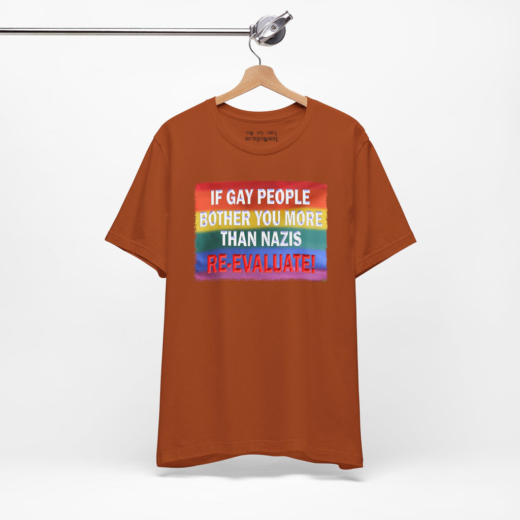 RE-EVALUATE T-SHIRT/AUTUMN