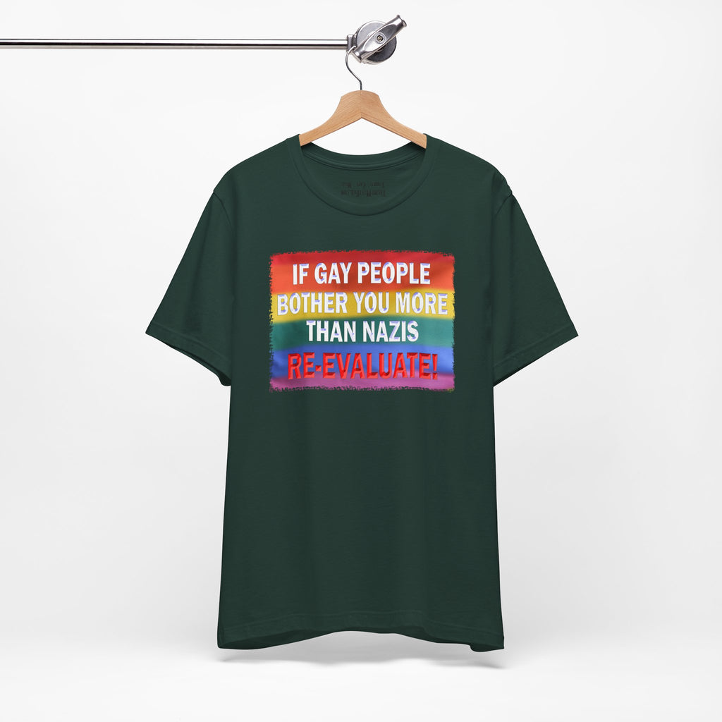 RE-EVALUATE T-SHIRT/FOREST