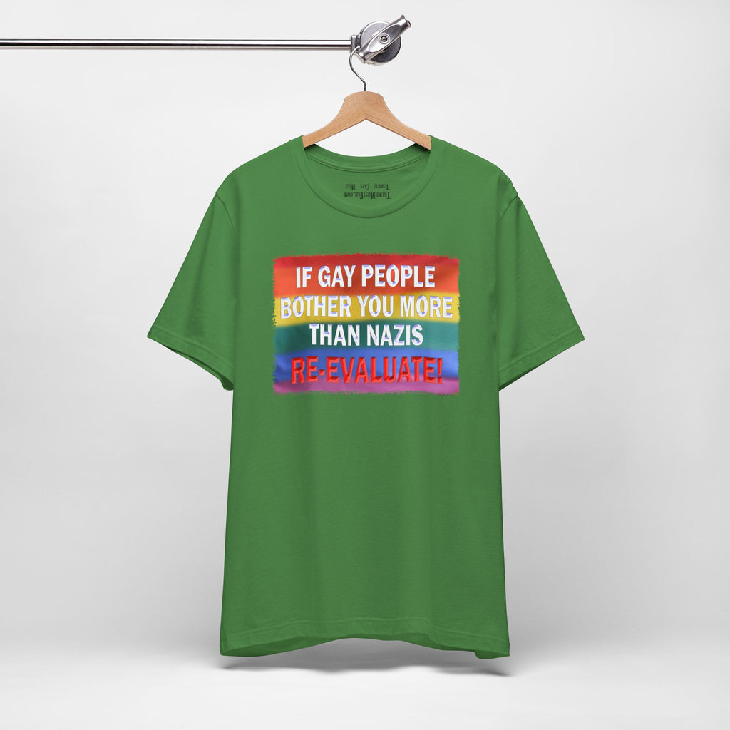RE-EVALUATE T-SHIRT/LEAF