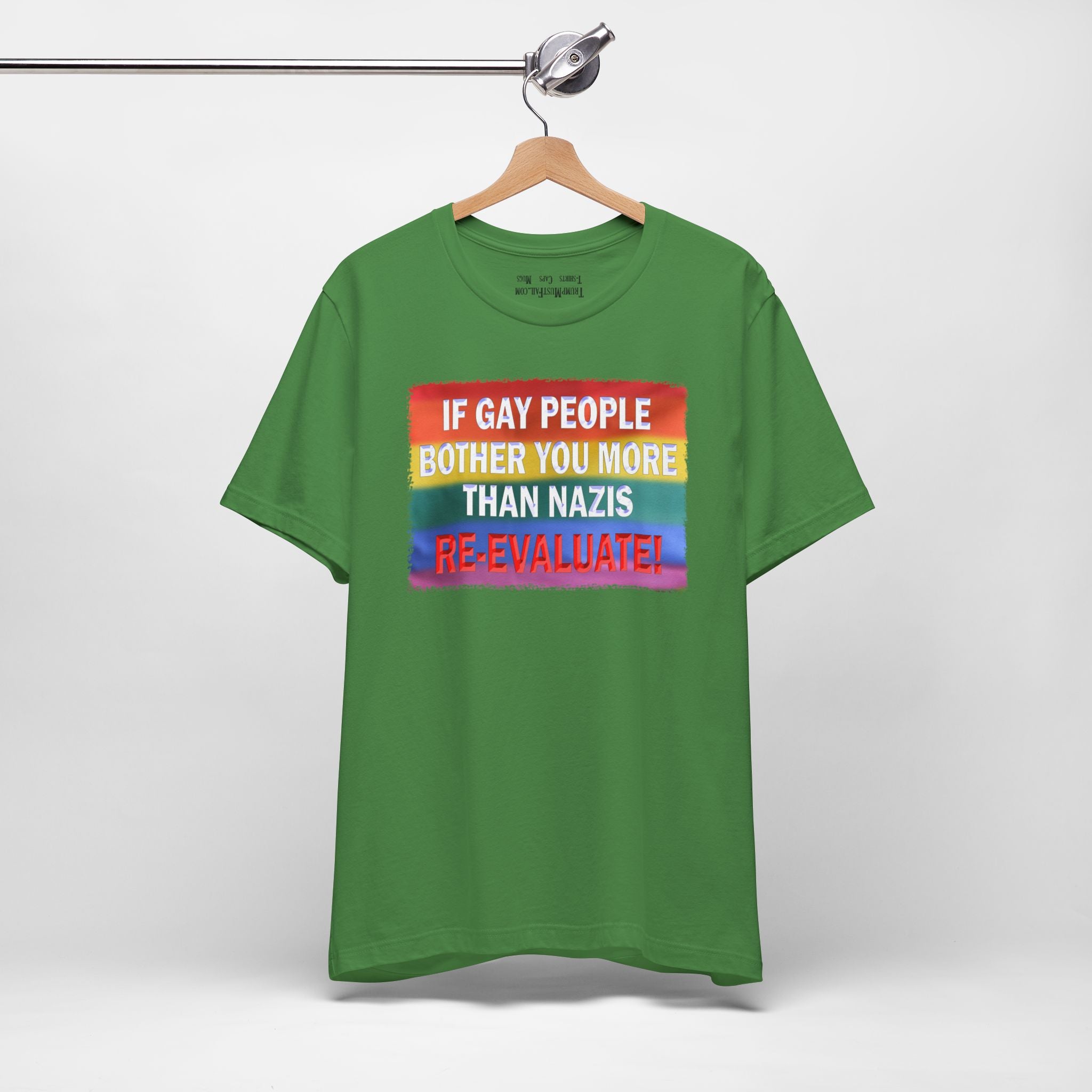 RE-EVALUATE T-SHIRT/LEAF