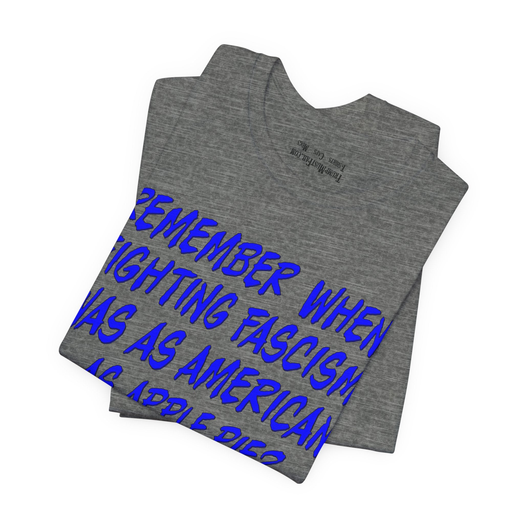REMEMBER WHEN T-SHIRT/DEEP HEATHER