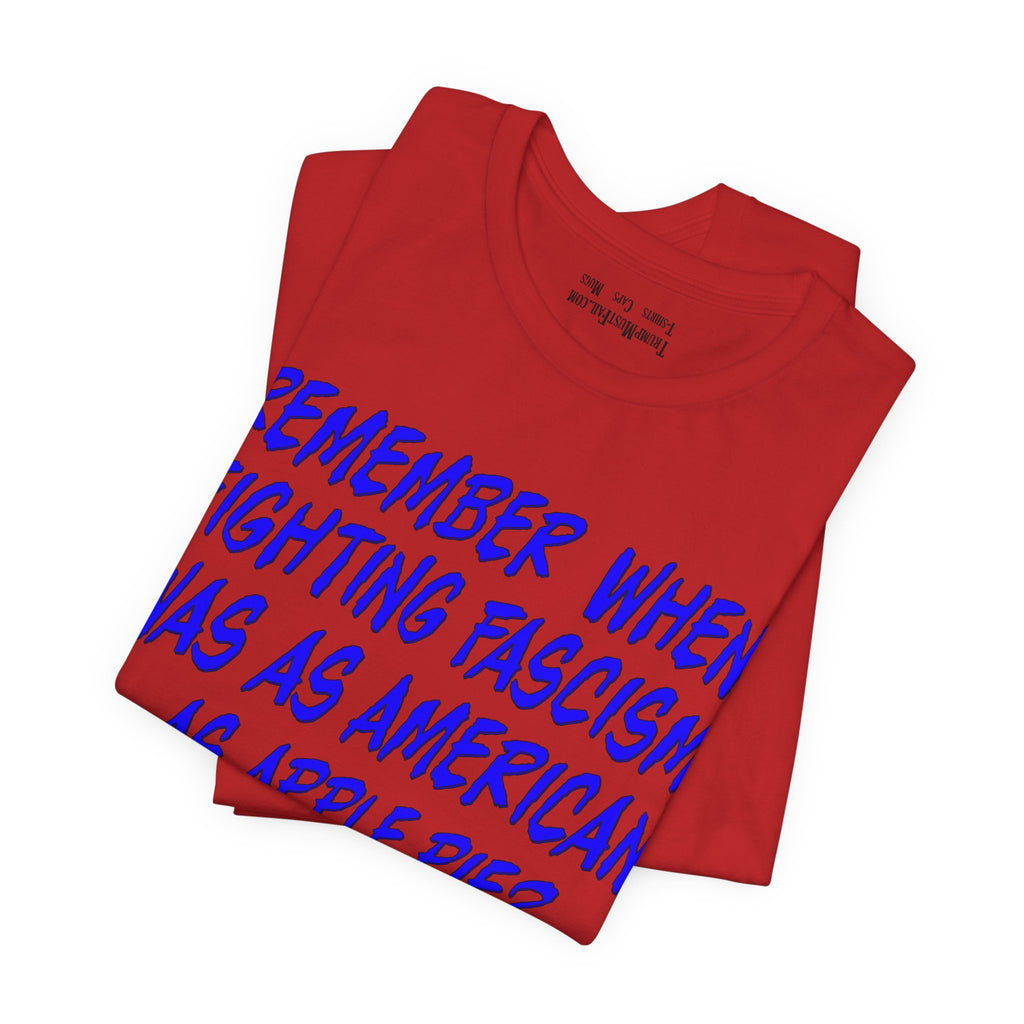 REMEMBER WHEN T-SHIRT/RED