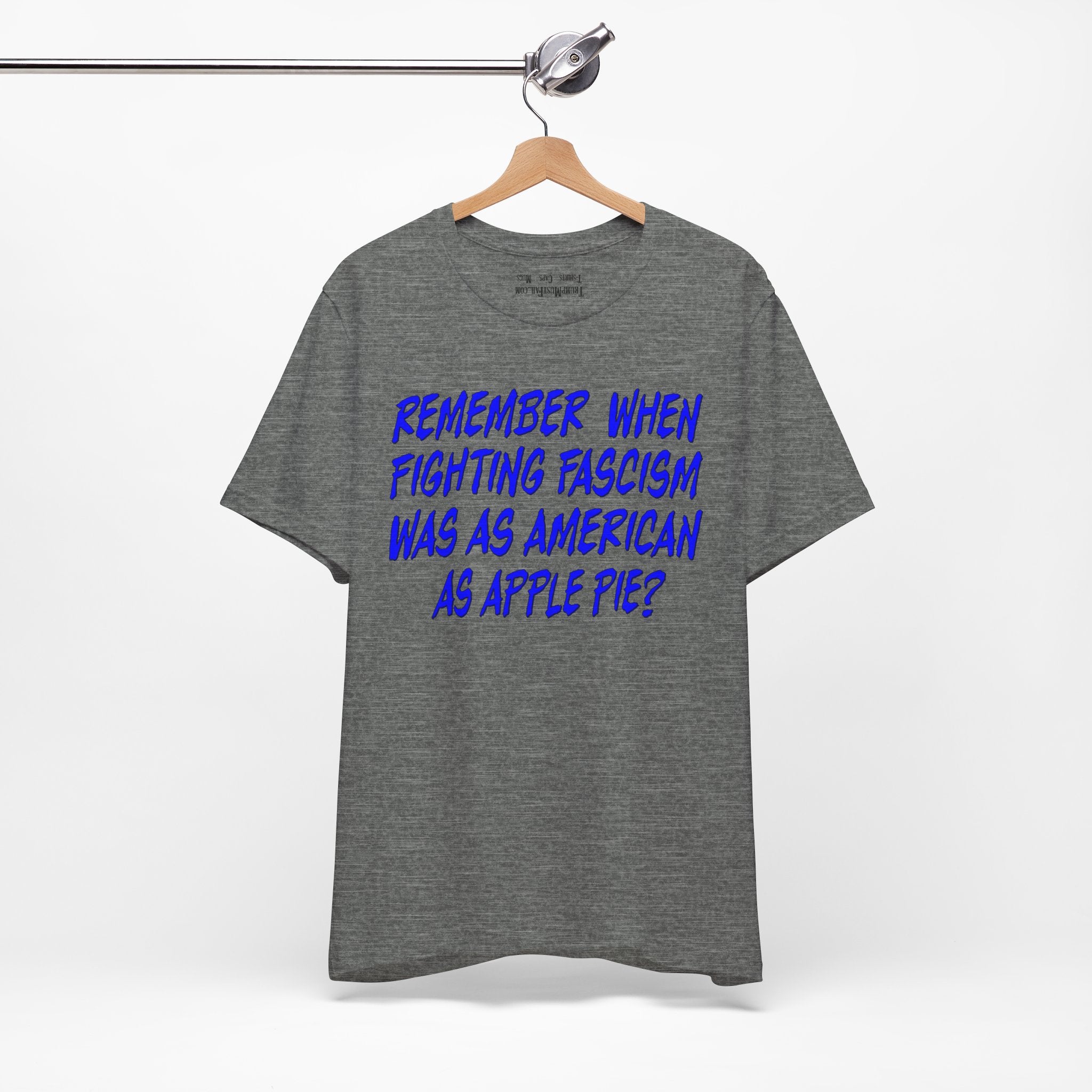 REMEMBER WHEN T-SHIRT/DEEP HEATHER