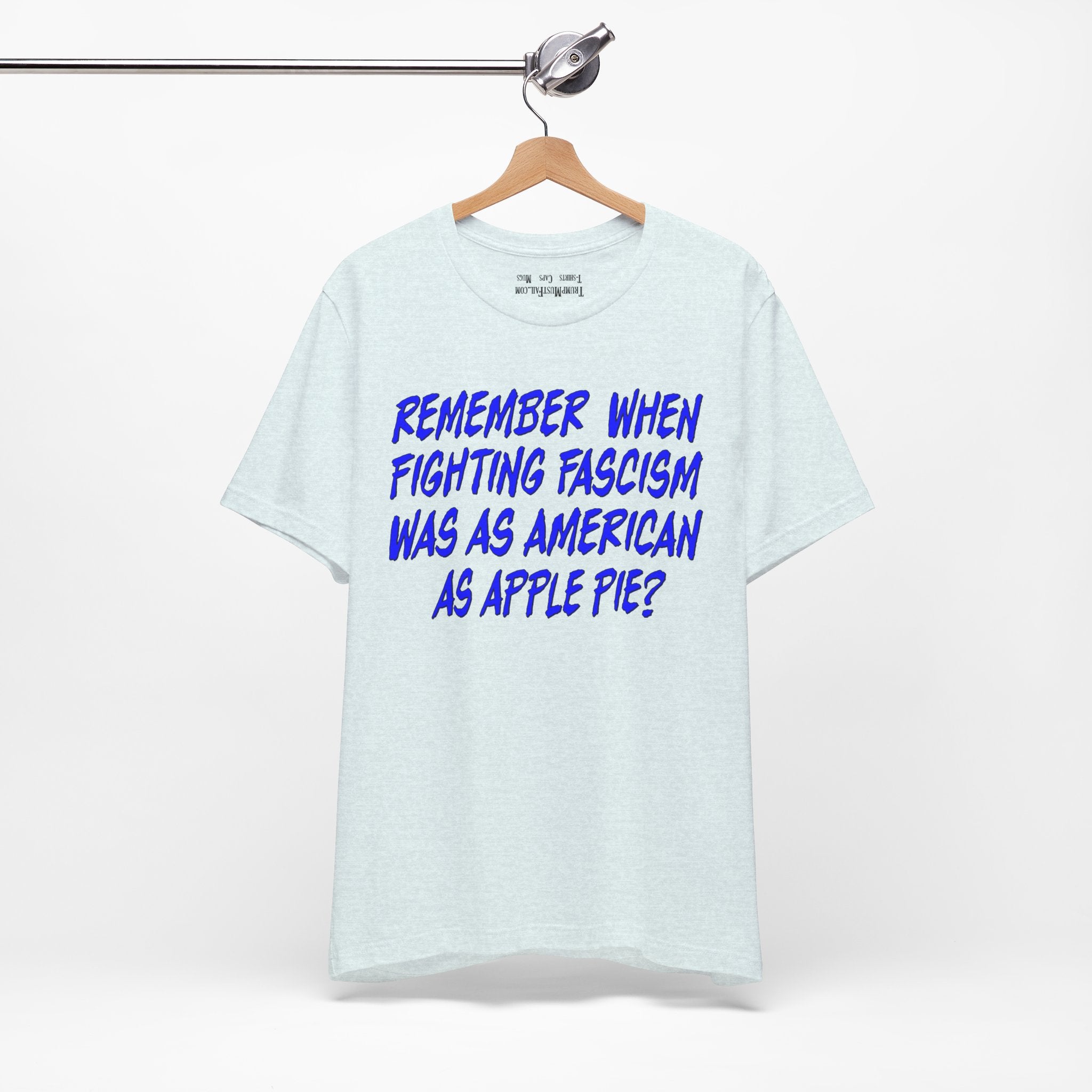 REMEMBER WHEN T-SHIRT/HEATHER ICE BLUE