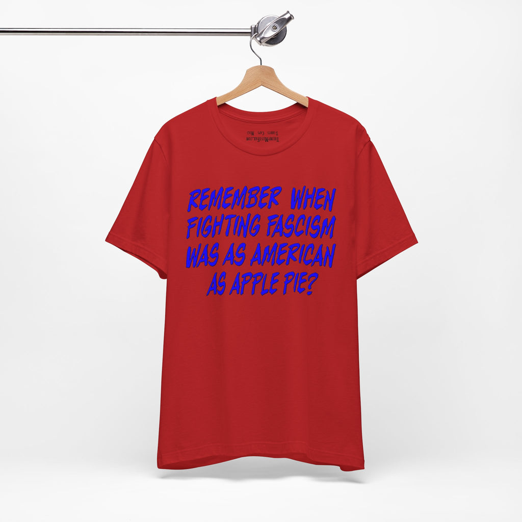REMEMBER WHEN T-SHIRT/RED