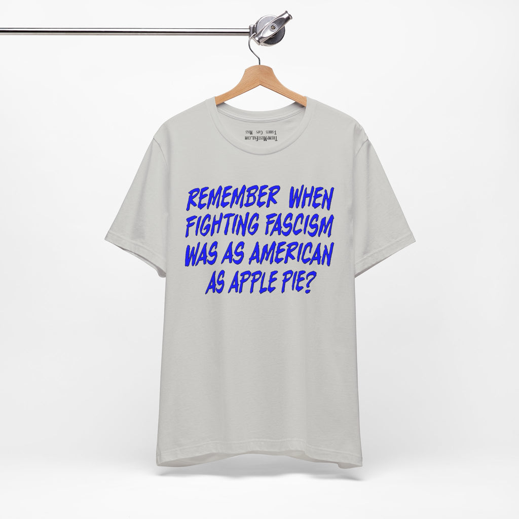 REMEMBER WHEN T-SHIRT/SILVER