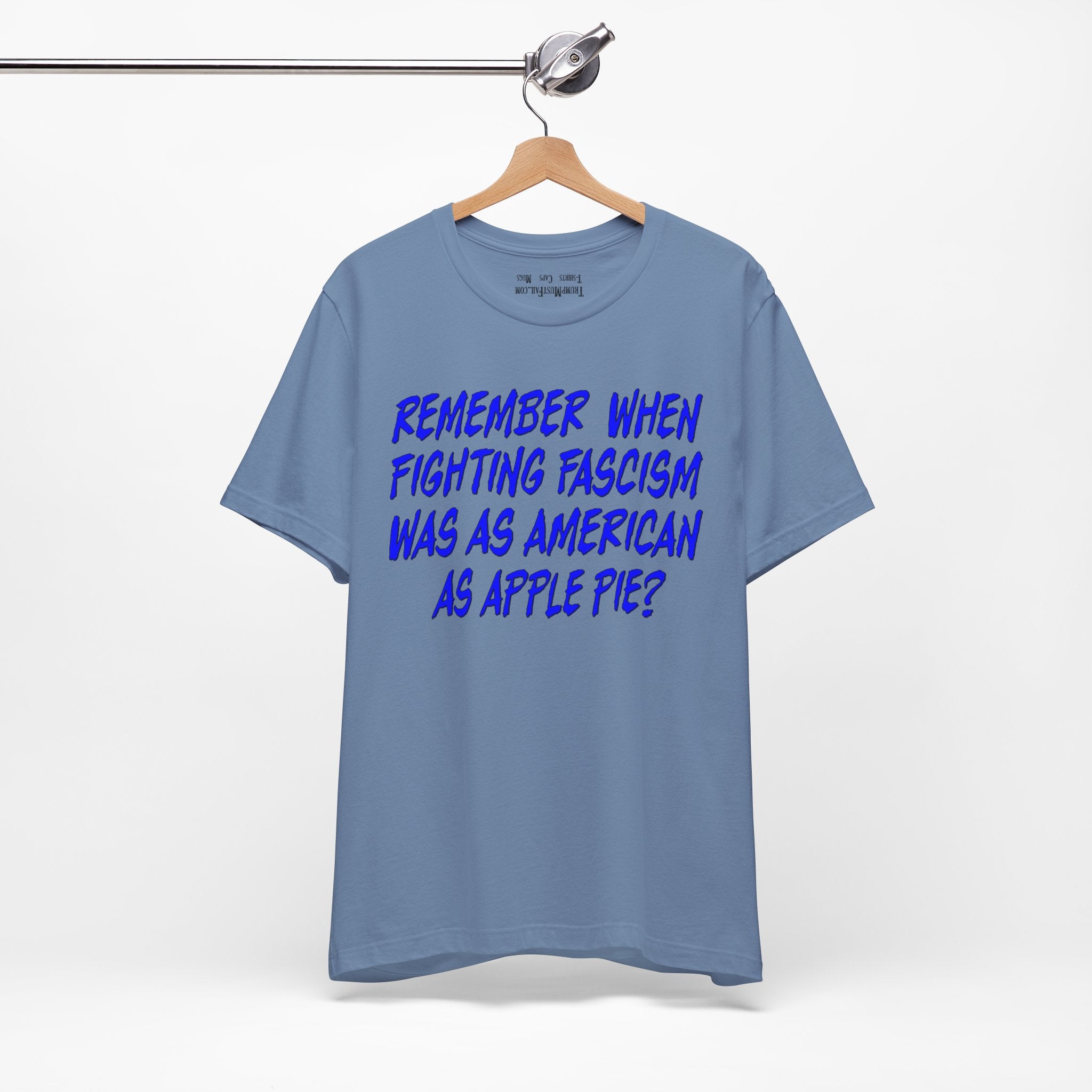 REMEMBER WHEN T-SHIRT/STEEL BLUE