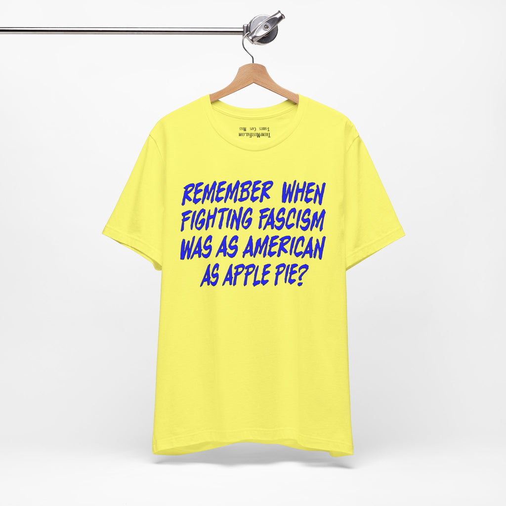 REMEMBER WHEN T-SHIRT/YELLOW
