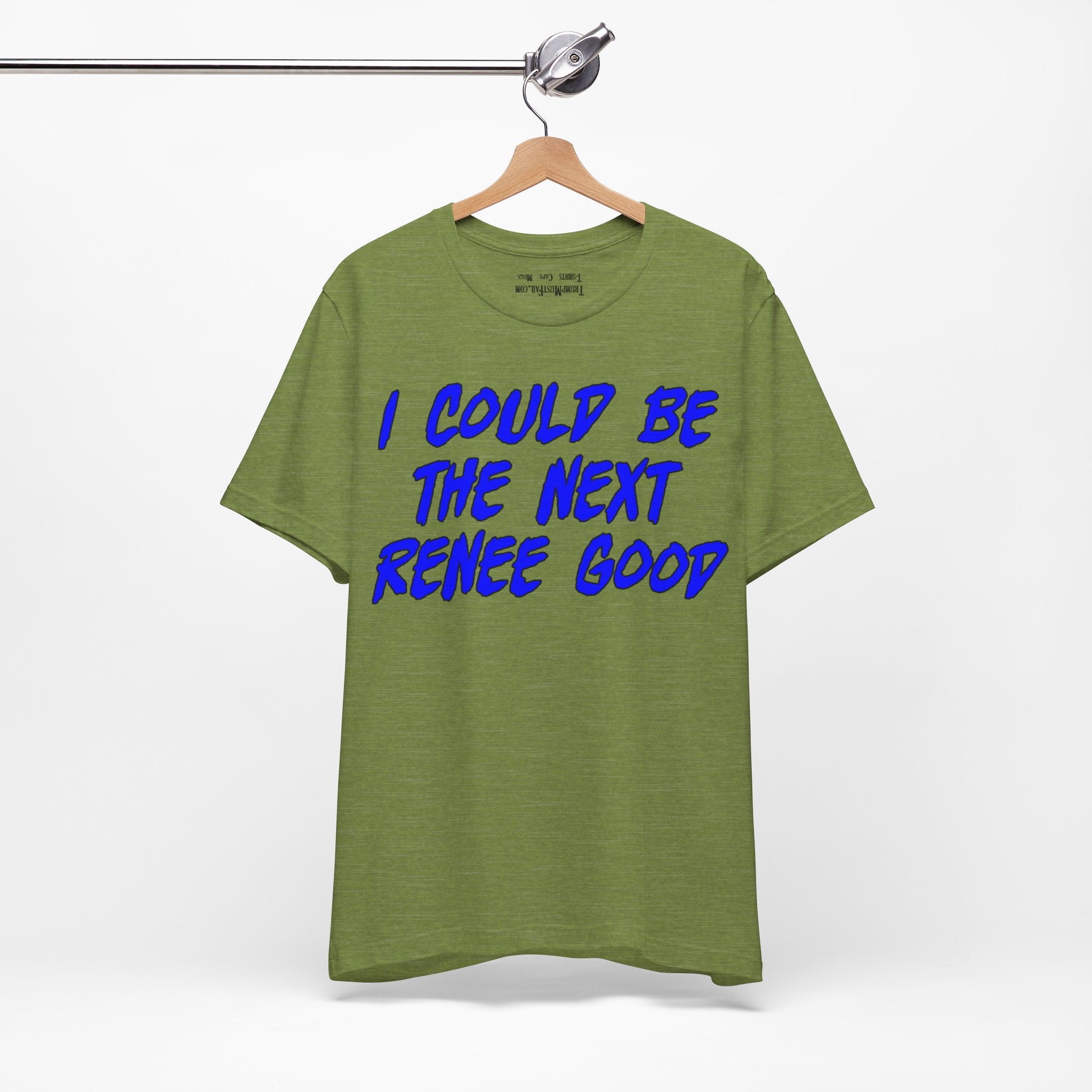 RENEE GOOD T-SHIRT/BLACK HEATHER