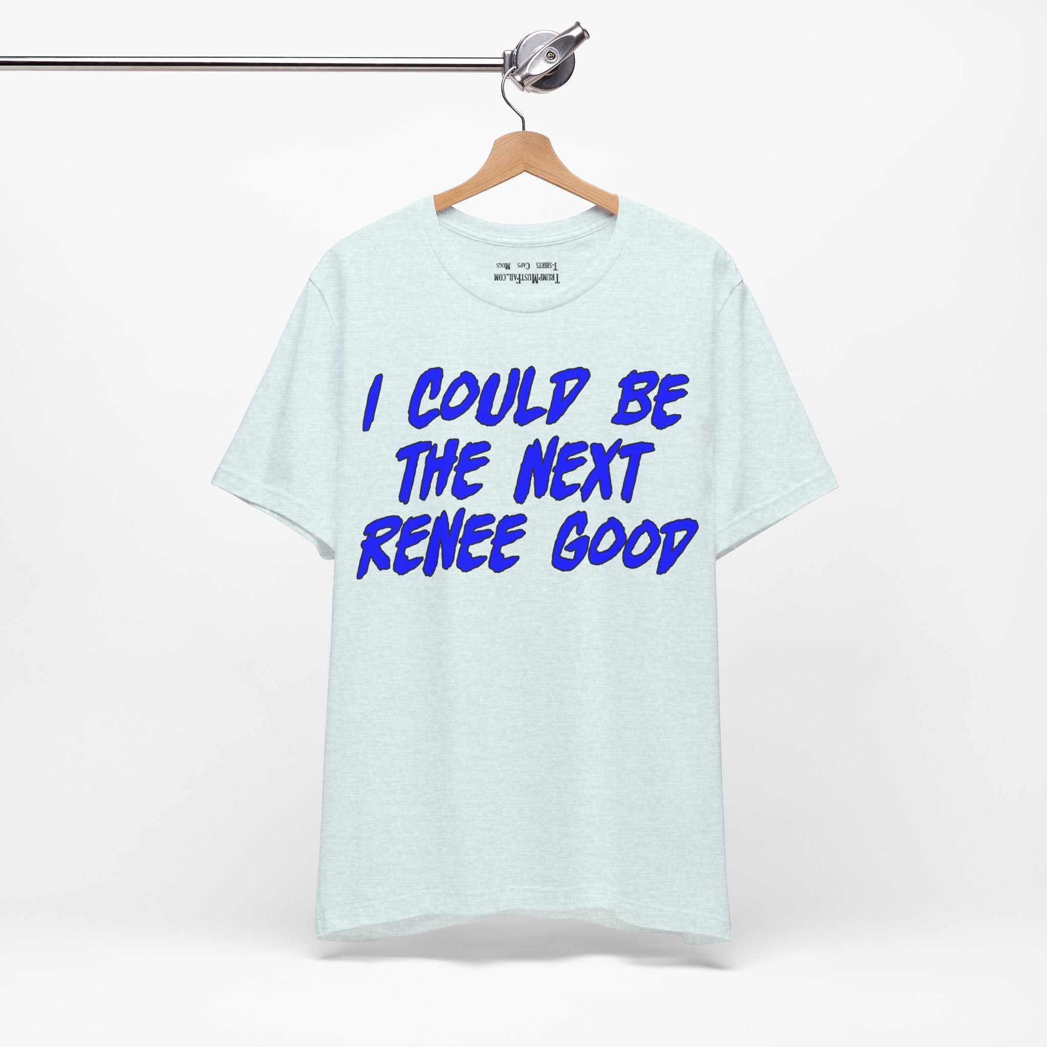 RENEE GOOD T-SHIRT/HEATHER ICE BLUE